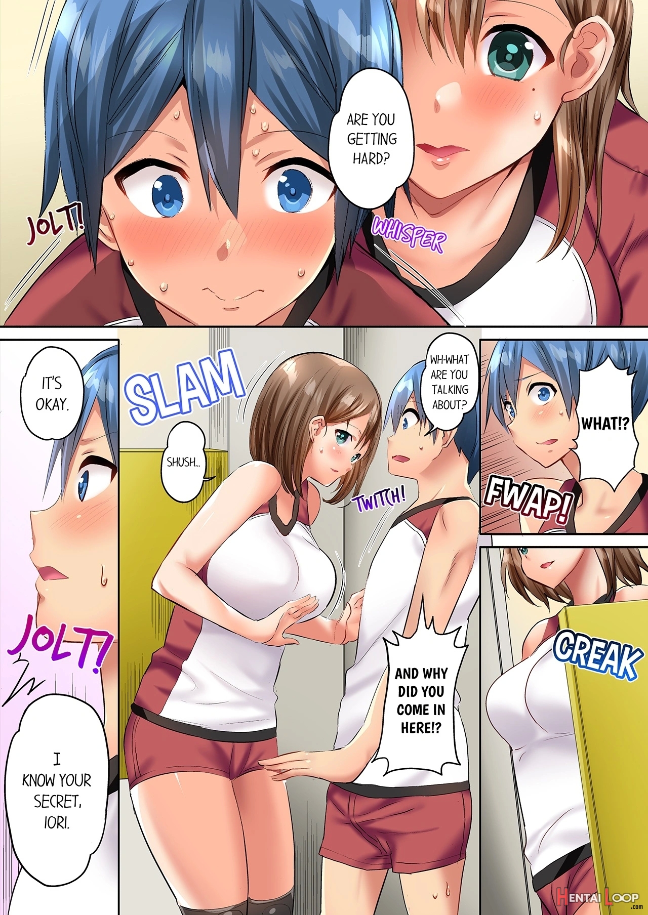 Hitozuma Volley-bu No Asedaku Sex ~shower Abinagara Micchaku Shichau? page 7