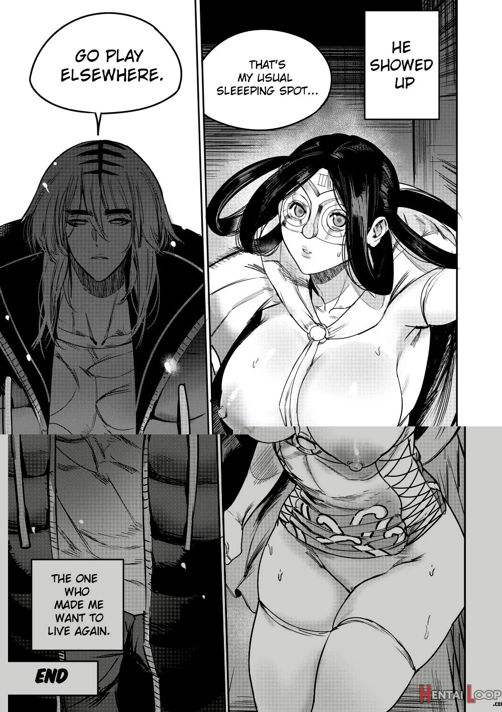 I Sold My Body To A God Ch. 5.5 page 38