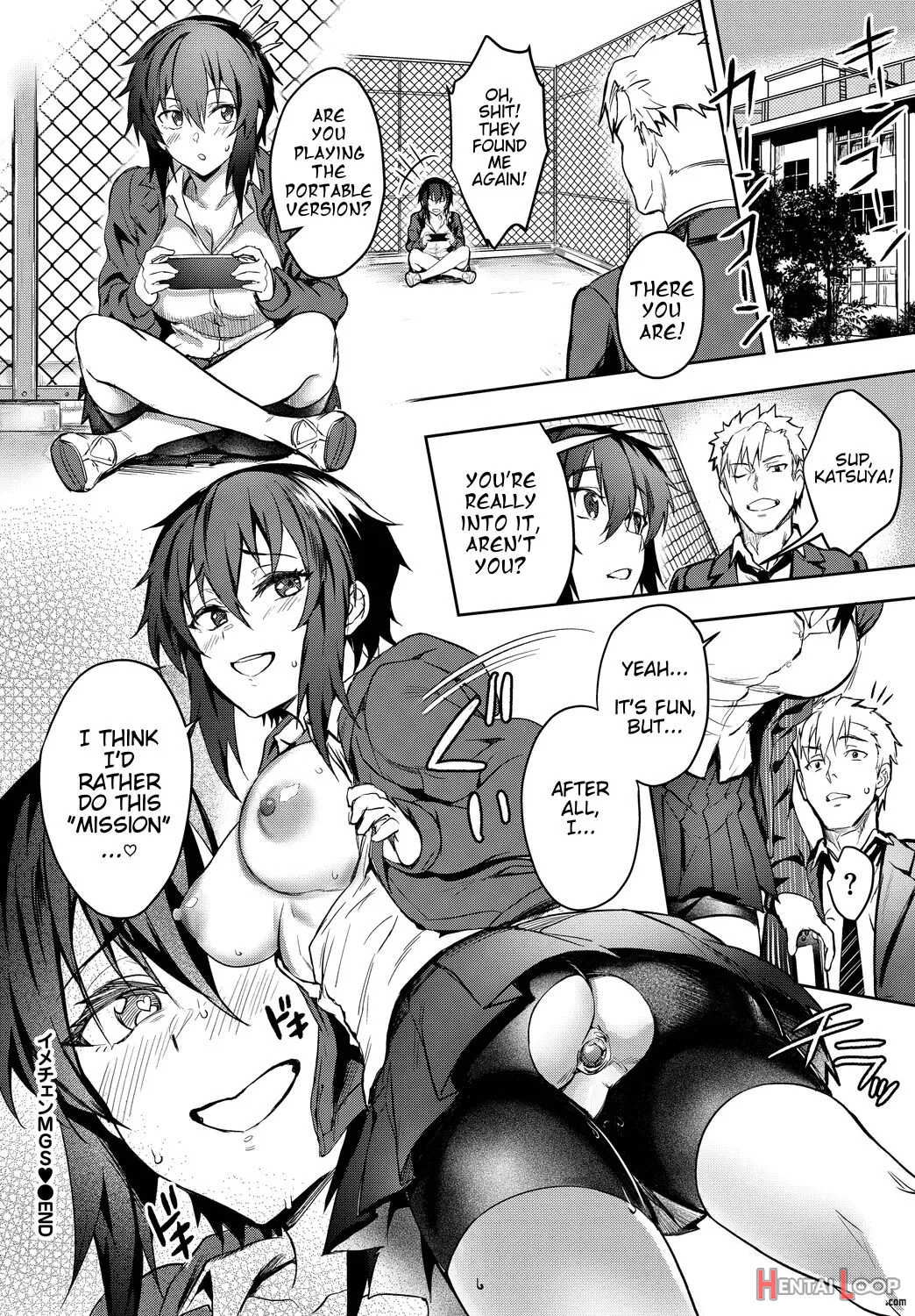 Imagine Miission Gaishutu Sex♥ page 38