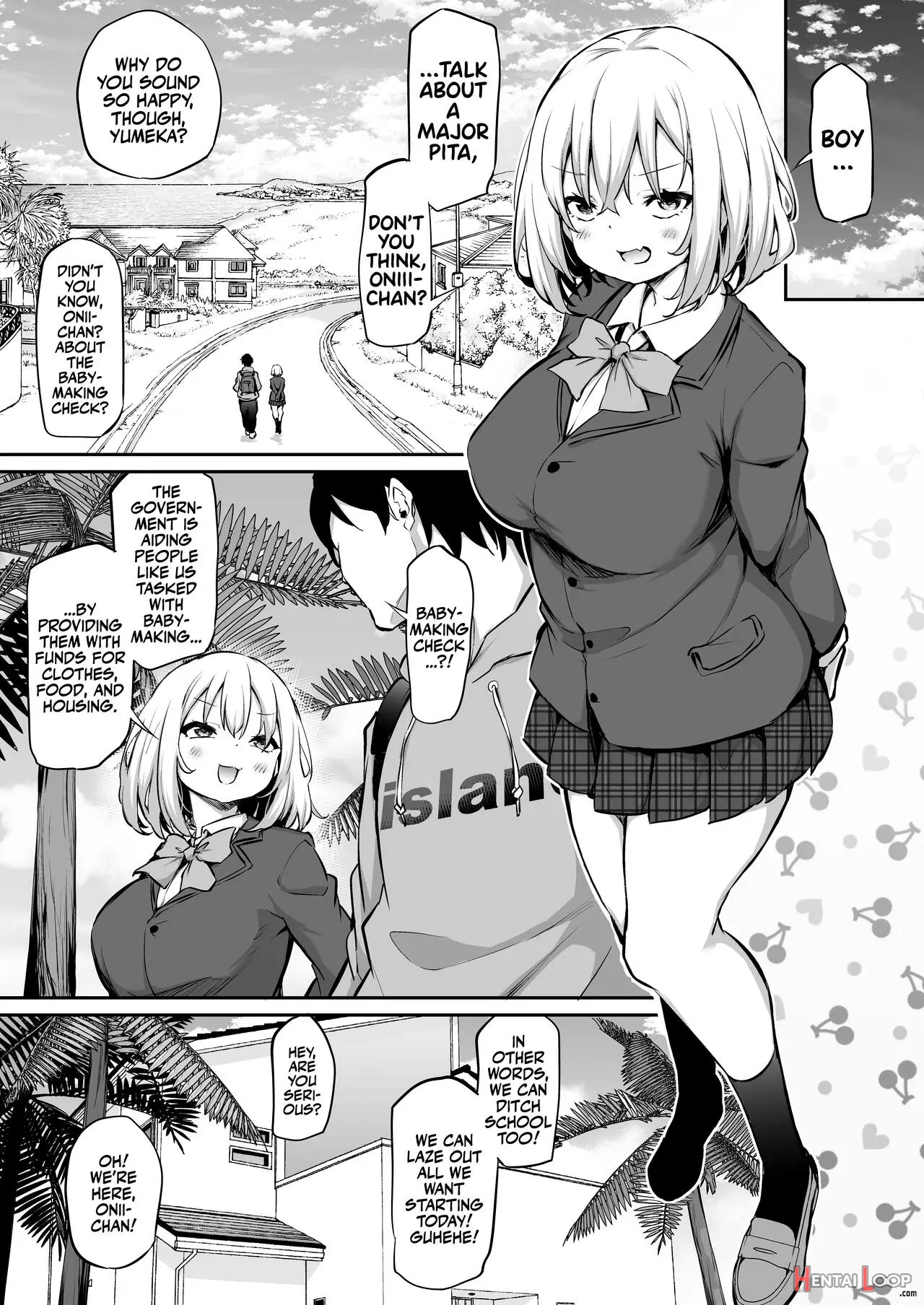 Imouto Haramasenai To Derarenai Shima - Decensored page 4