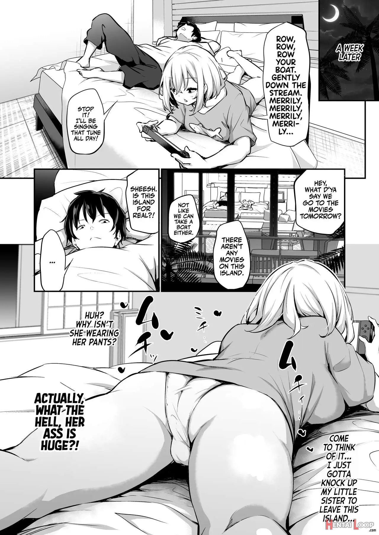 Imouto Haramasenai To Derarenai Shima - Decensored page 7