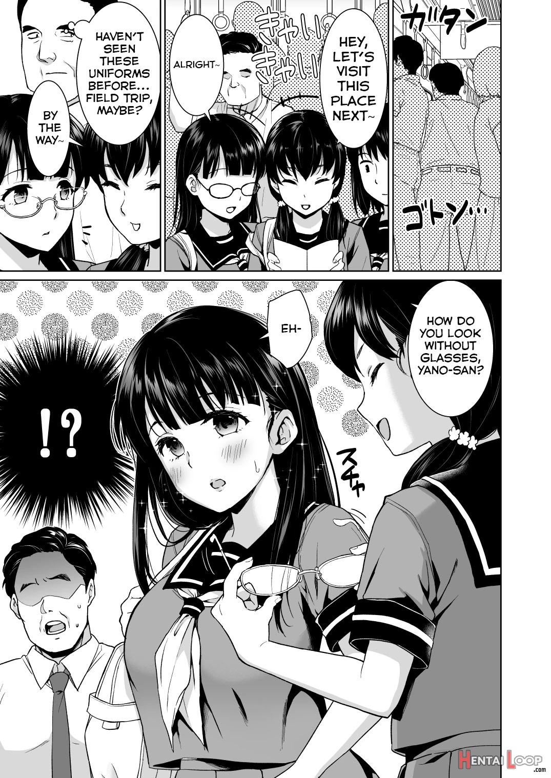 Iya Da To Ienai Jimikei Shoujo To Chikan Densha page 2