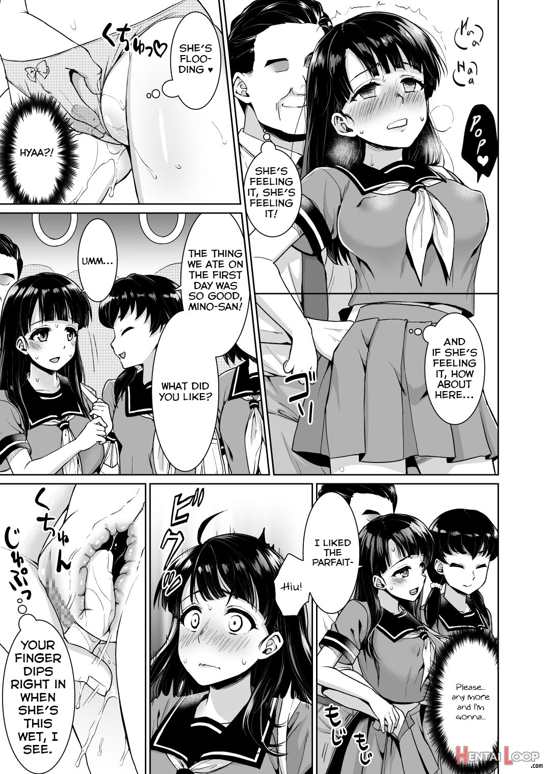 Iya Da To Ienai Jimikei Shoujo To Chikan Densha page 8