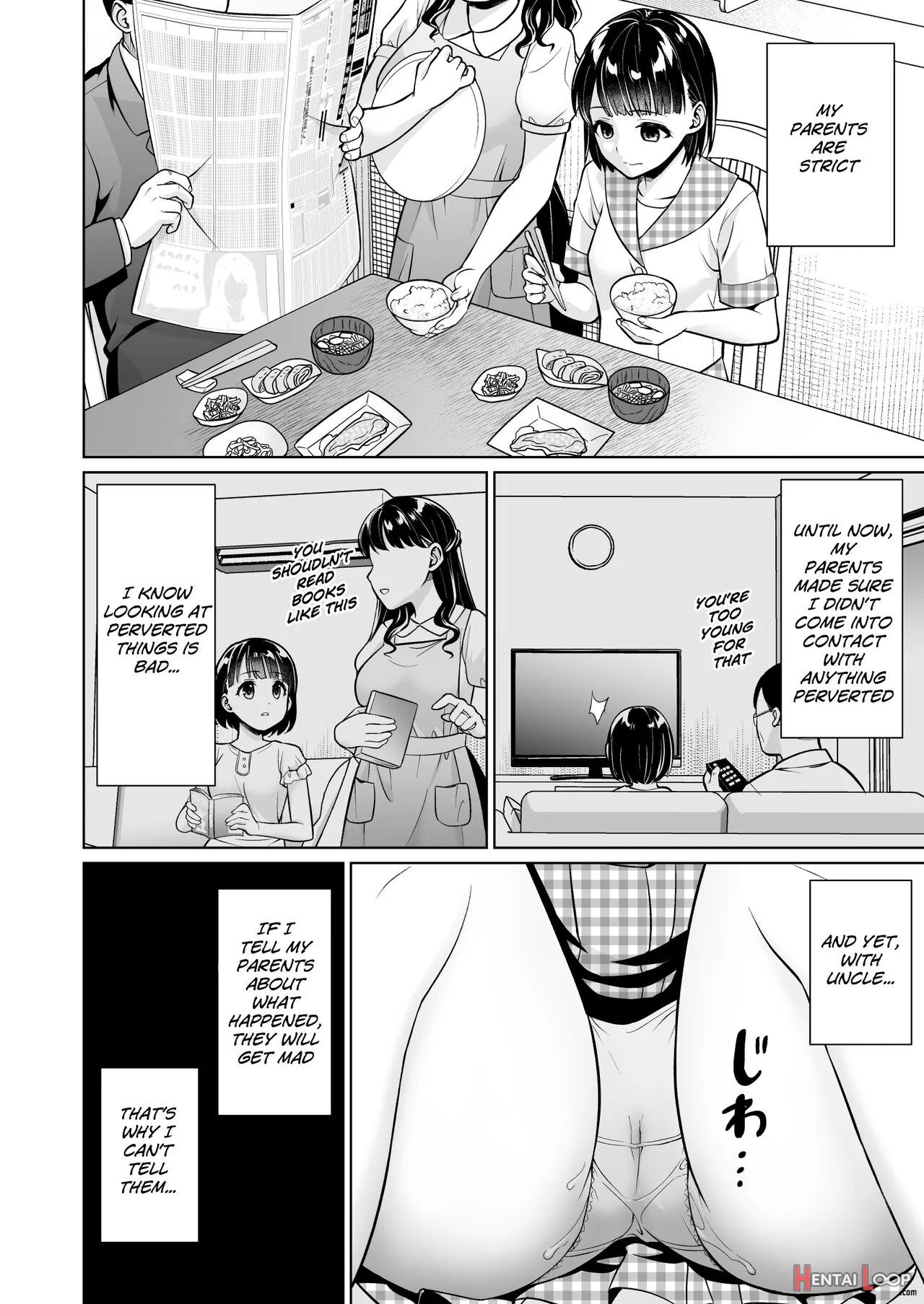 Iya Da To Ienai Jimikei Shoujo To Inaka No Oji-san page 37