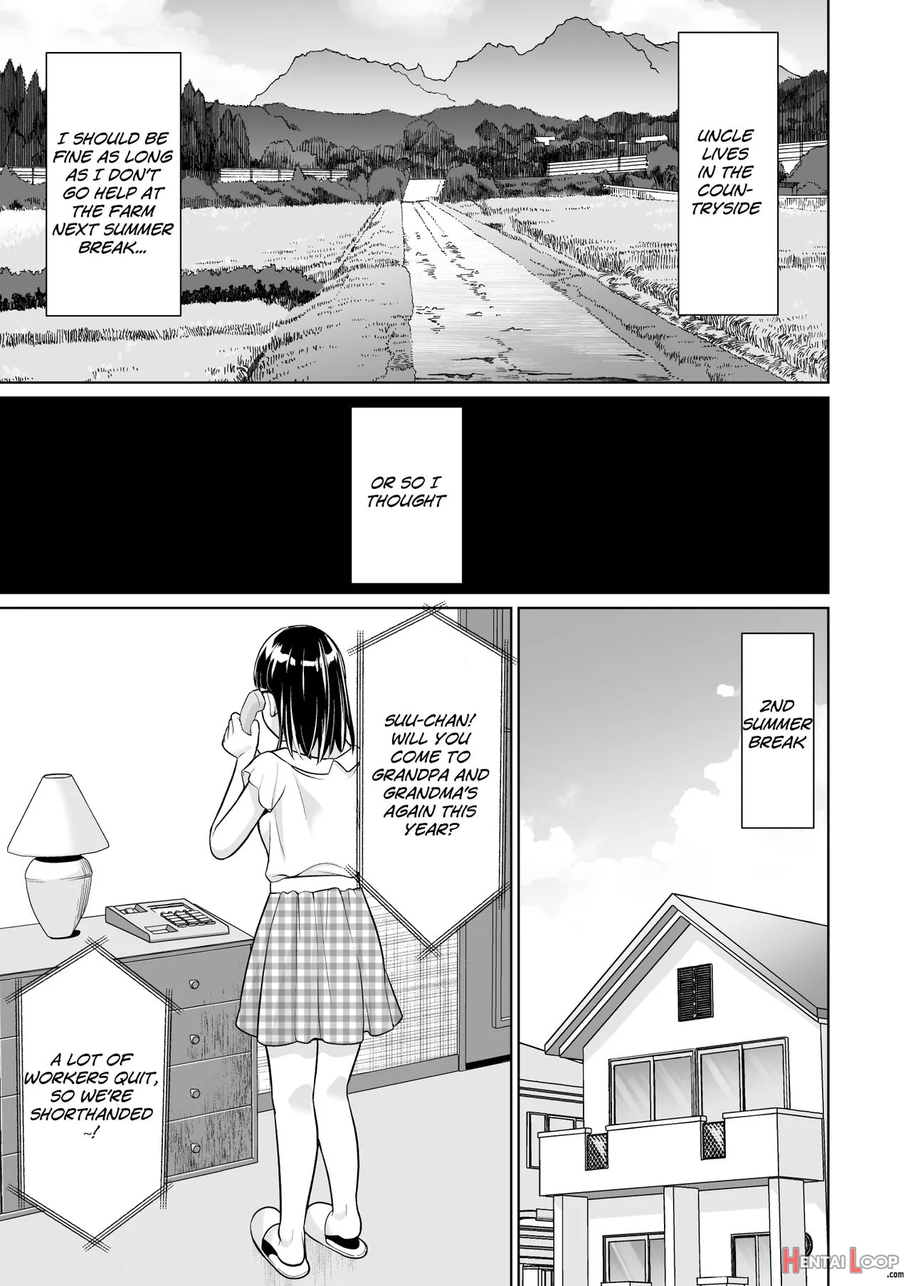 Iya Da To Ienai Jimikei Shoujo To Inaka No Oji-san page 38