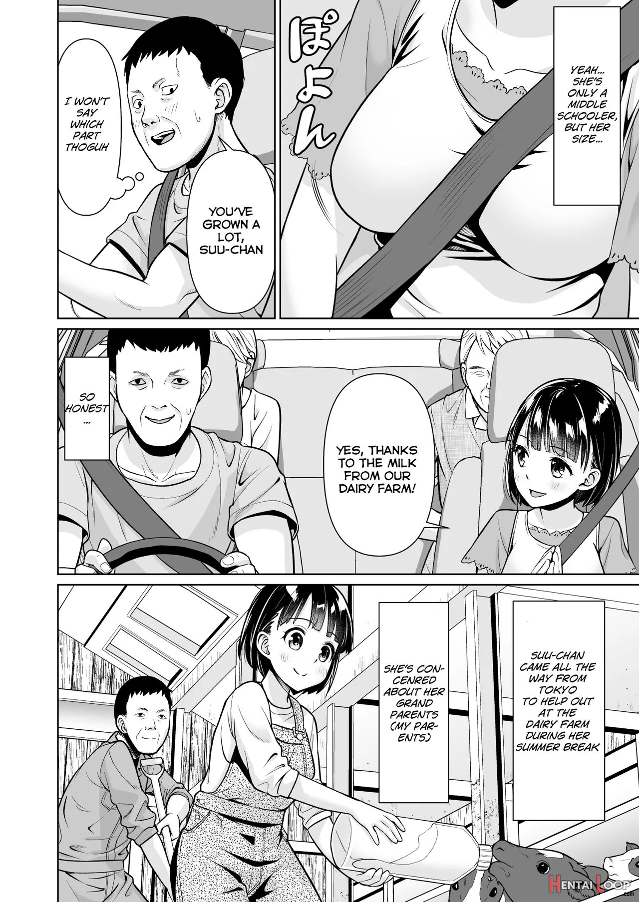 Iya Da To Ienai Jimikei Shoujo To Inaka No Oji-san page 5