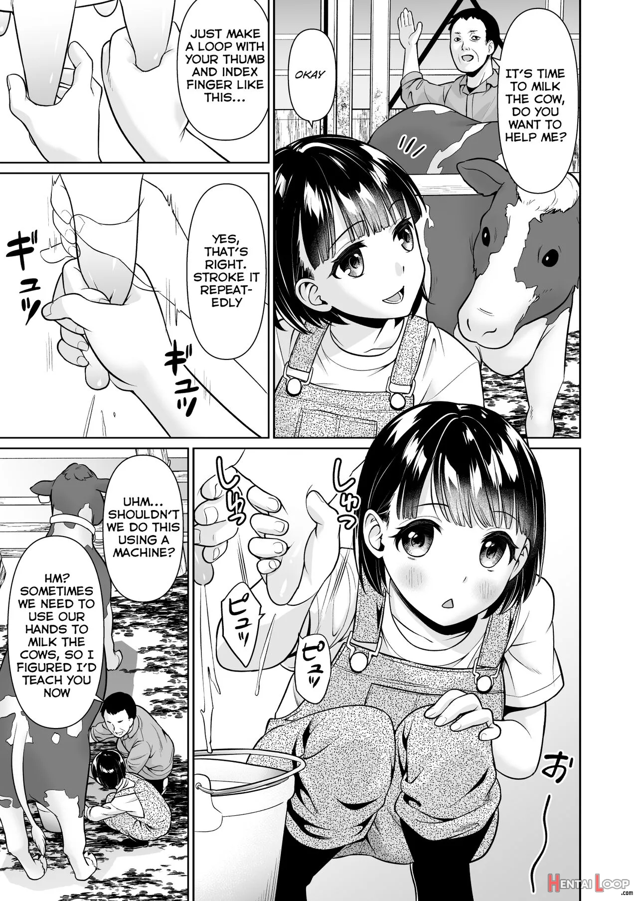 Iya Da To Ienai Jimikei Shoujo To Inaka No Oji-san page 6