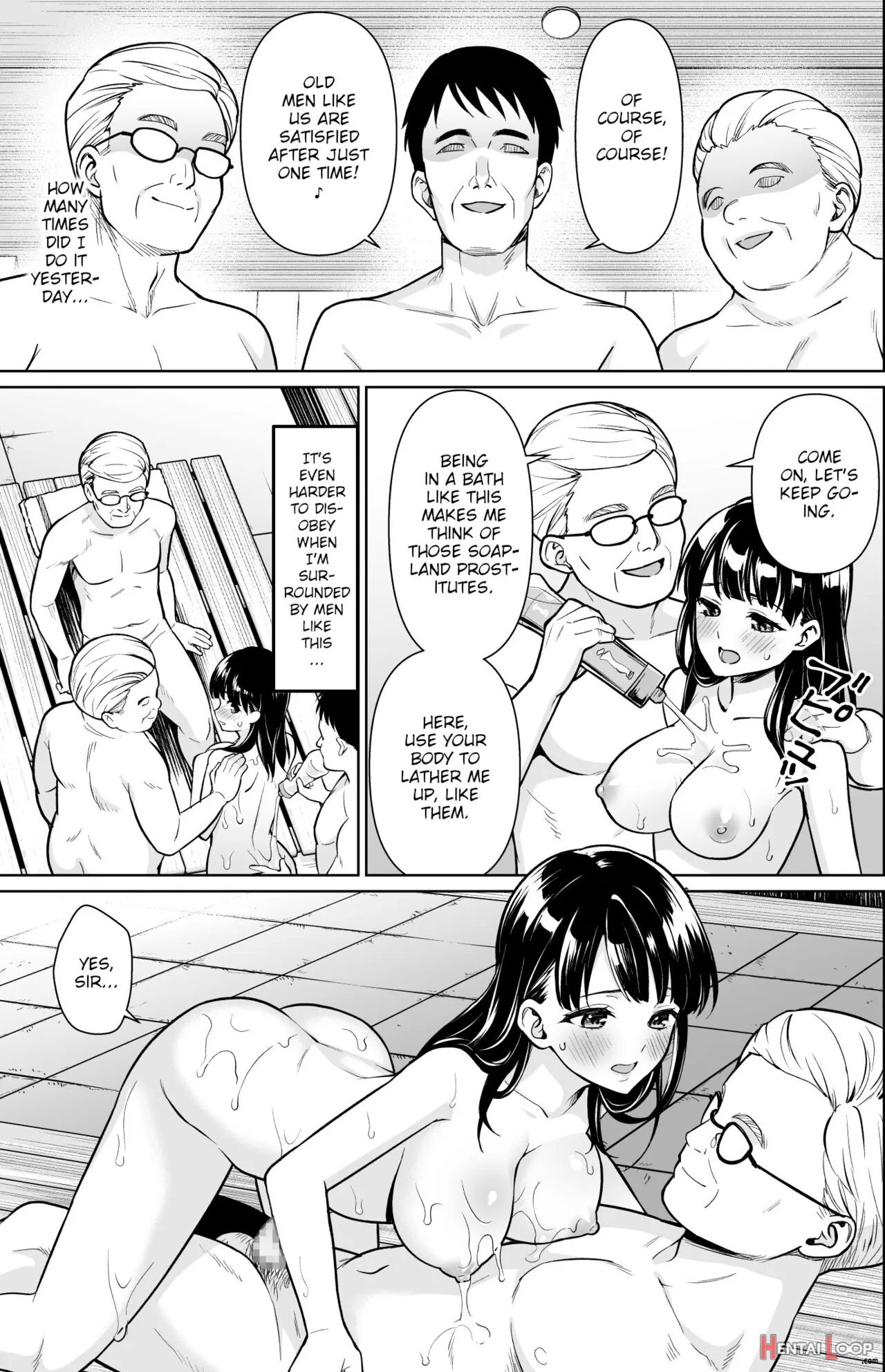 Iya Da To Ienai Jimikei Shoujo To Kashikiri Onsen page 5