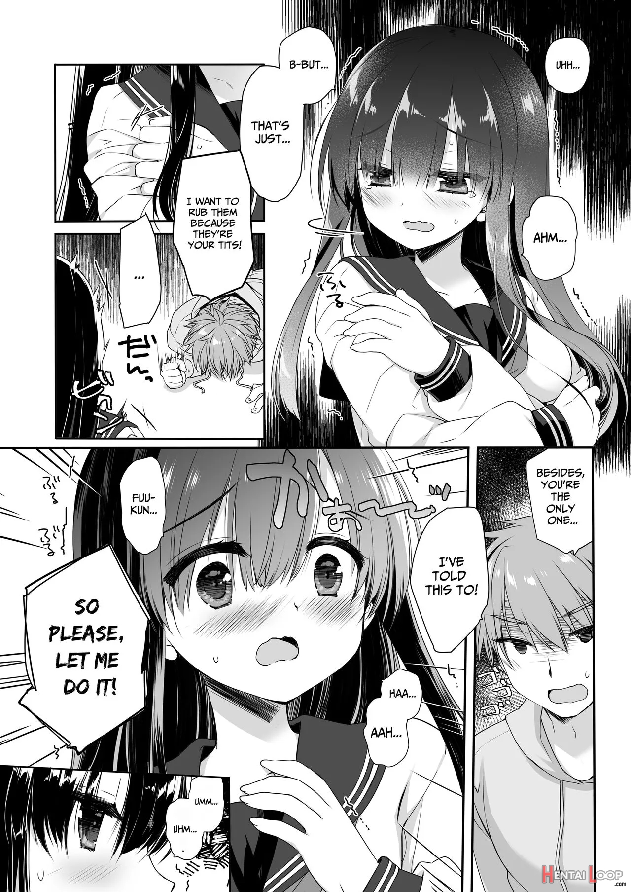 Jimi Bakunyuu Osananajimi No Oppai O 3-jikan Momi Tsuzuketara Taihen Na Koto Ni Natta page 12