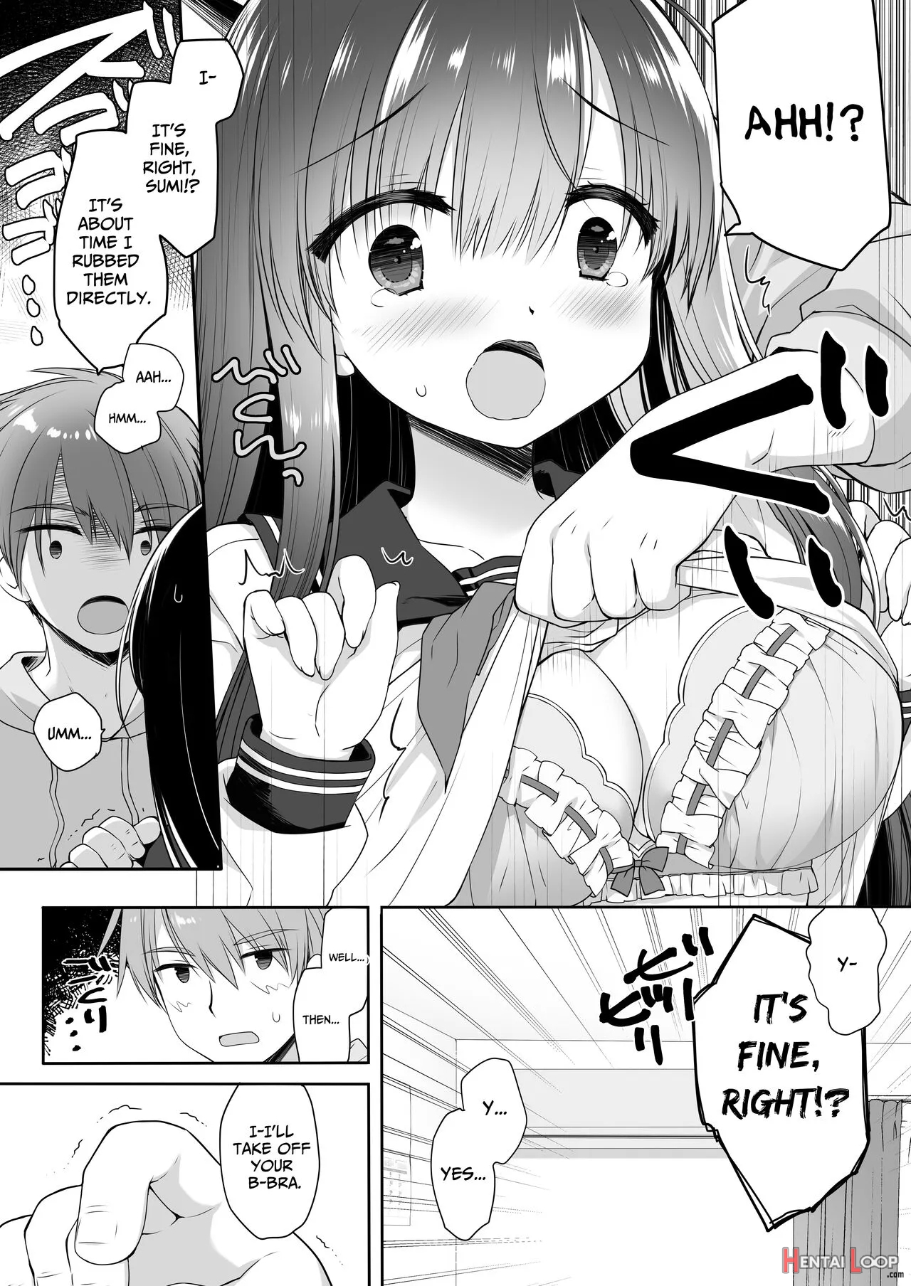 Jimi Bakunyuu Osananajimi No Oppai O 3-jikan Momi Tsuzuketara Taihen Na Koto Ni Natta page 20