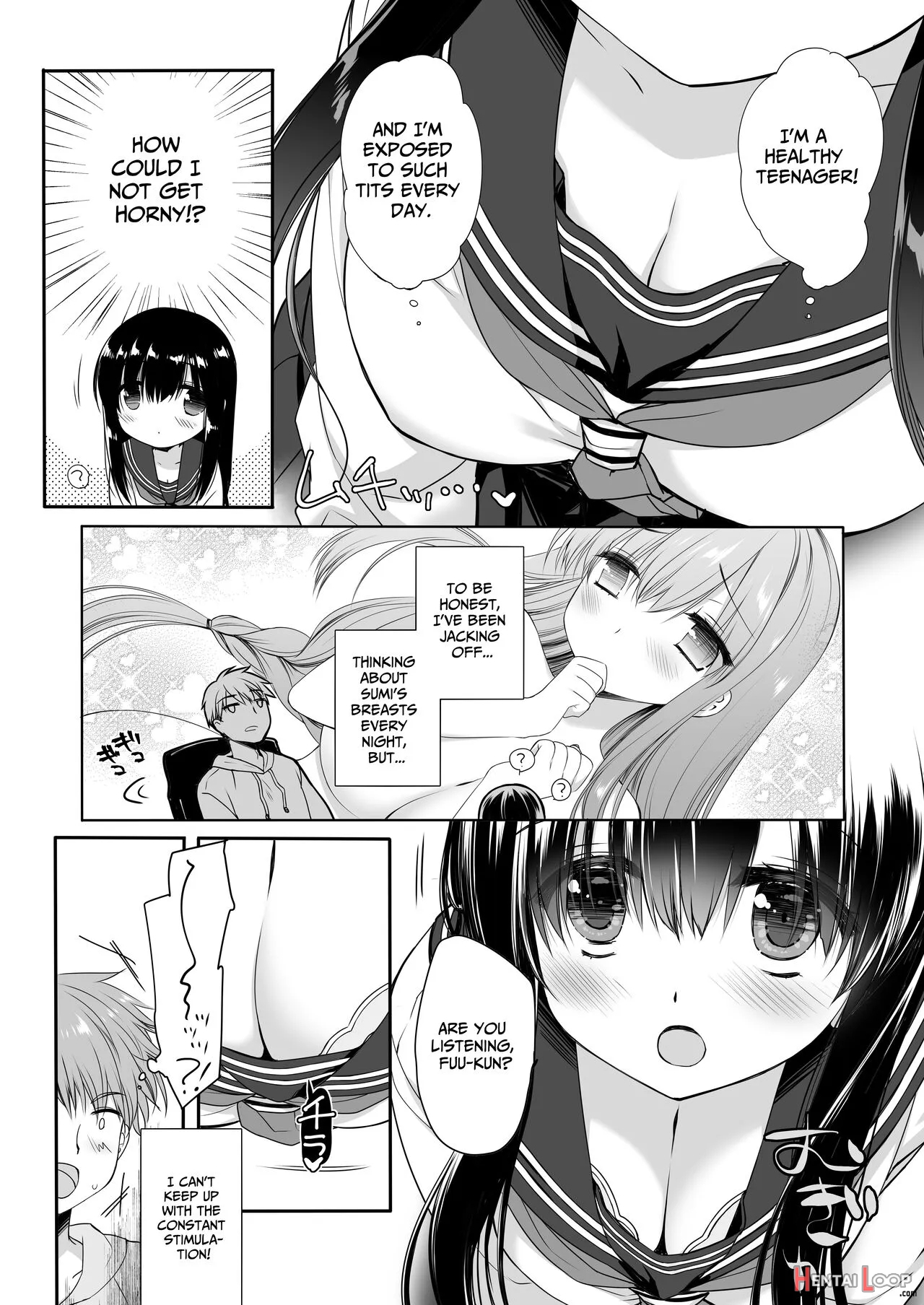 Jimi Bakunyuu Osananajimi No Oppai O 3-jikan Momi Tsuzuketara Taihen Na Koto Ni Natta page 7