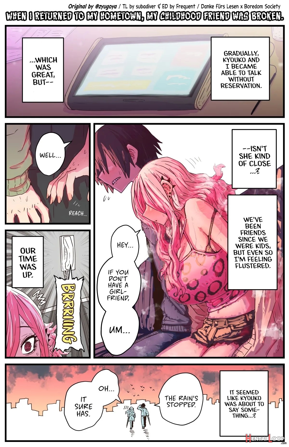 Jimoto Ni Kaettekitara Osananajimi Ga Kowareteta page 10