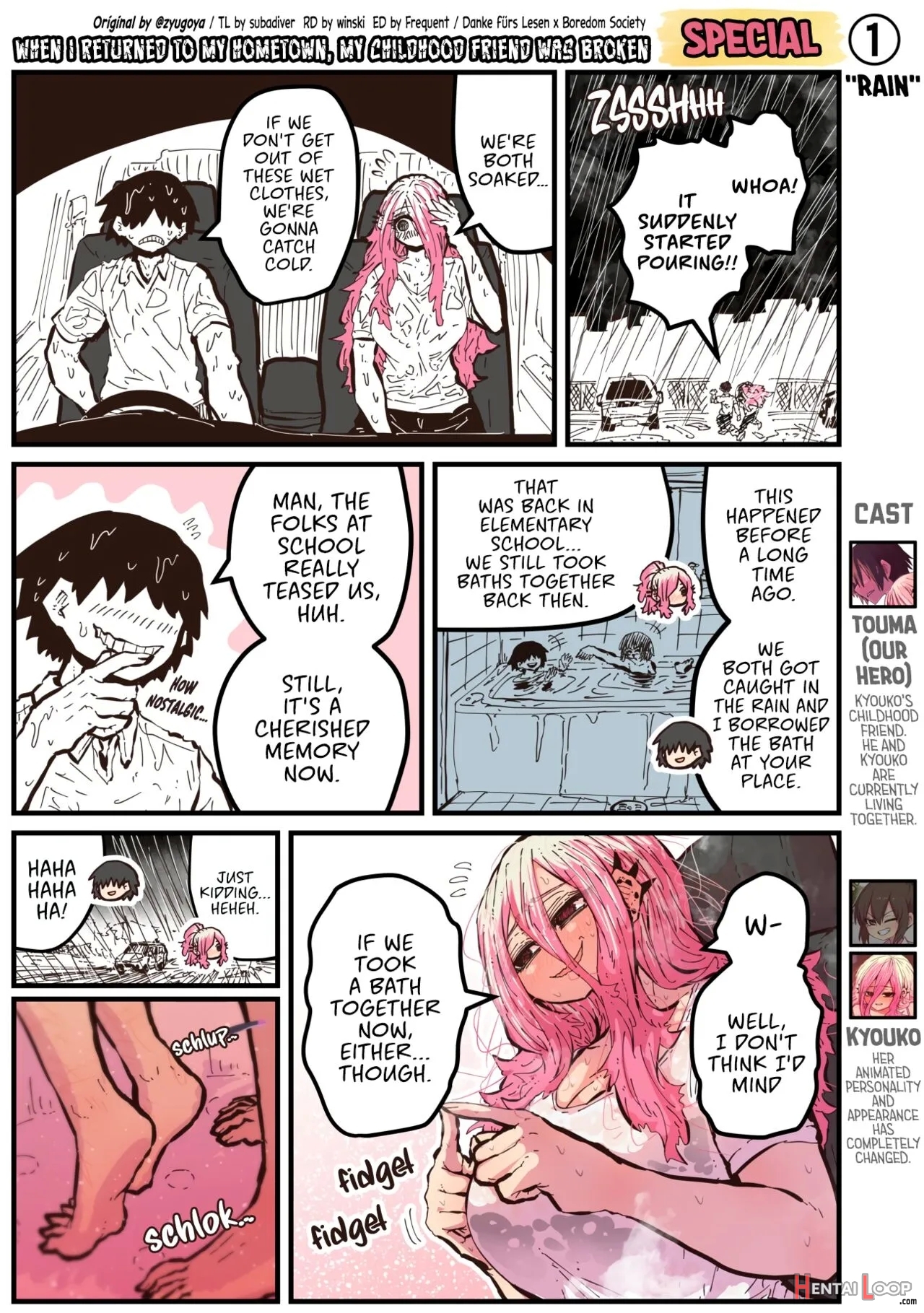 Jimoto Ni Kaettekitara Osananajimi Ga Kowareteta page 183