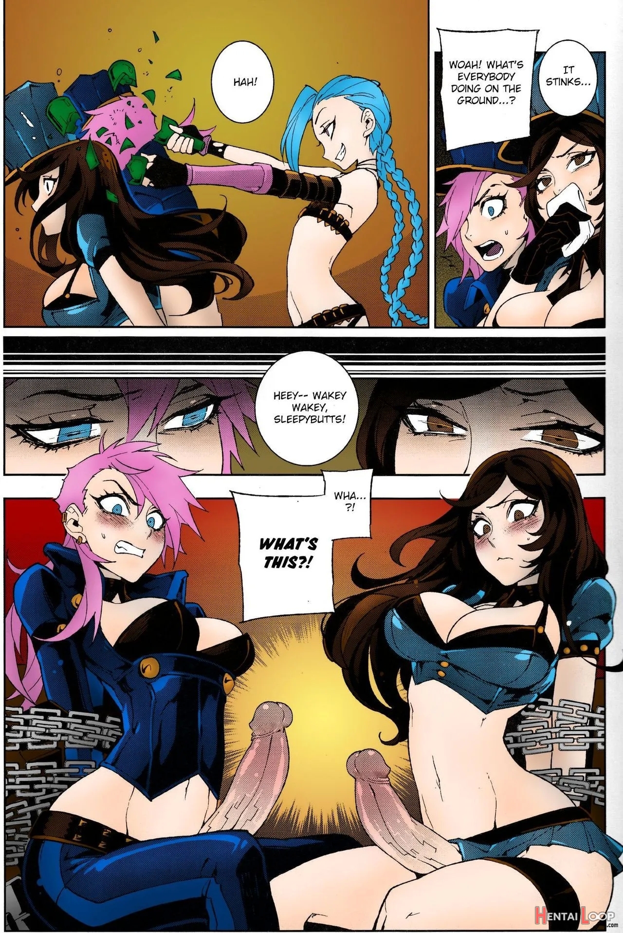 Jinx Come On! Shoot Faster - Colorized page 10