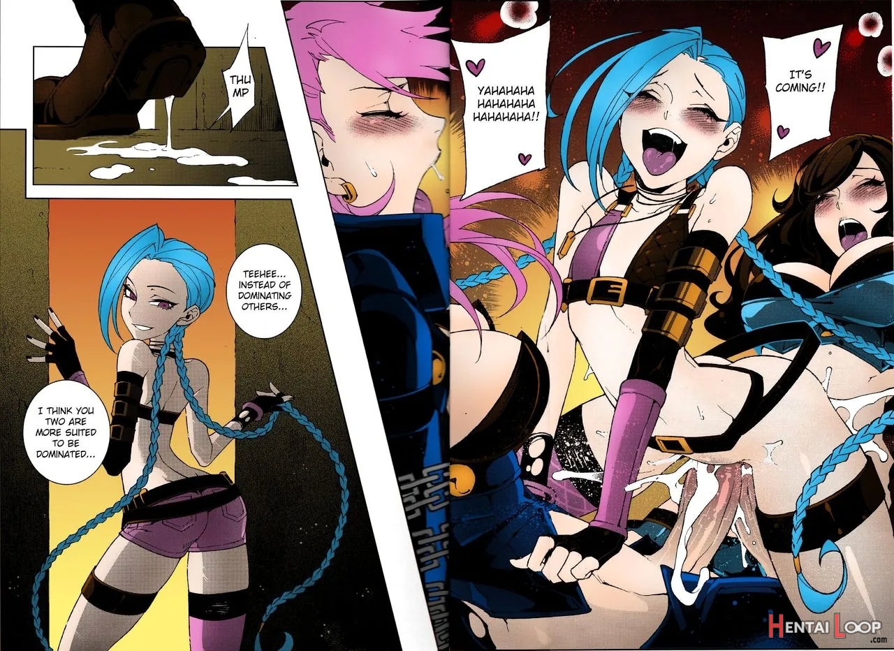 Jinx Come On! Shoot Faster - Colorized page 19