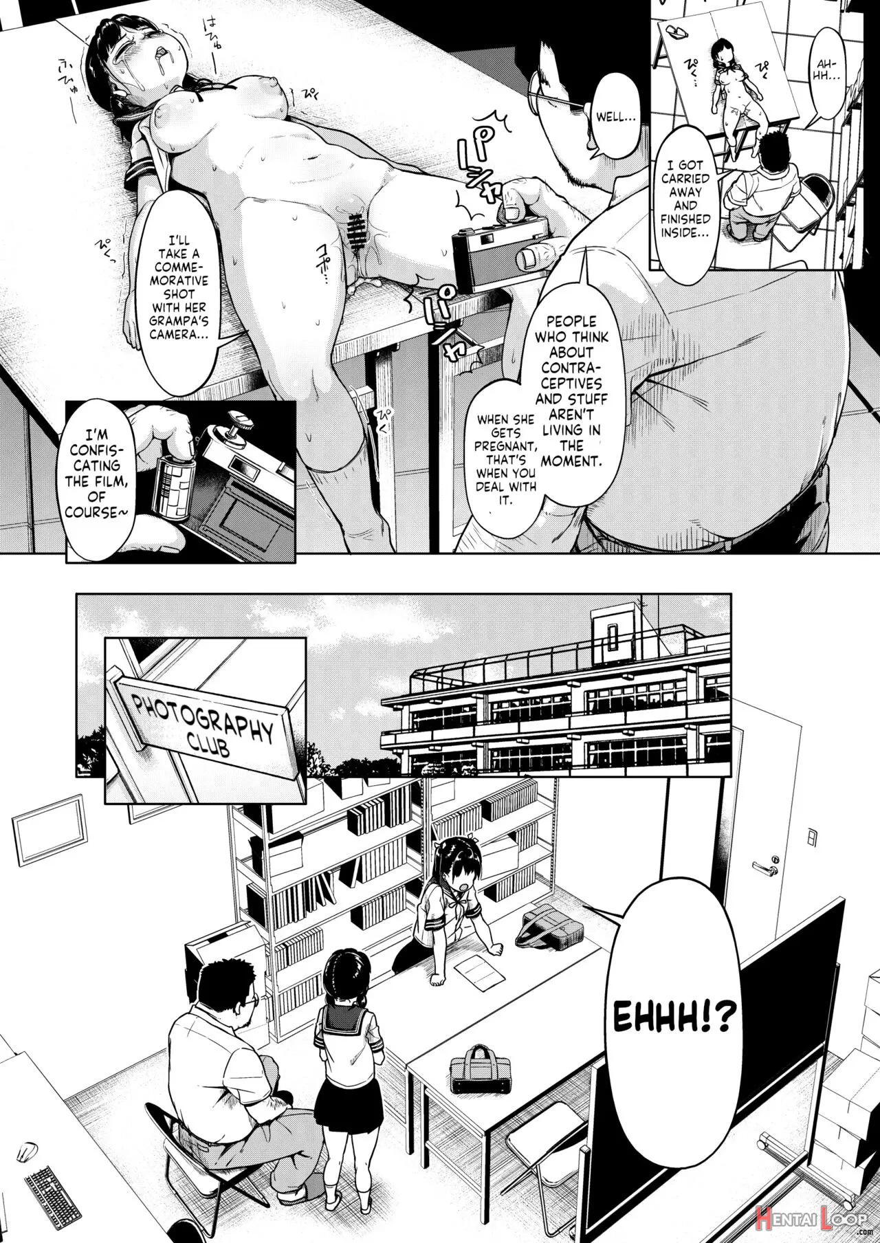 Joshi Shashin-bu To Oji-san Shidouin ~kuimono Ni Sareta Akogare~ page 39