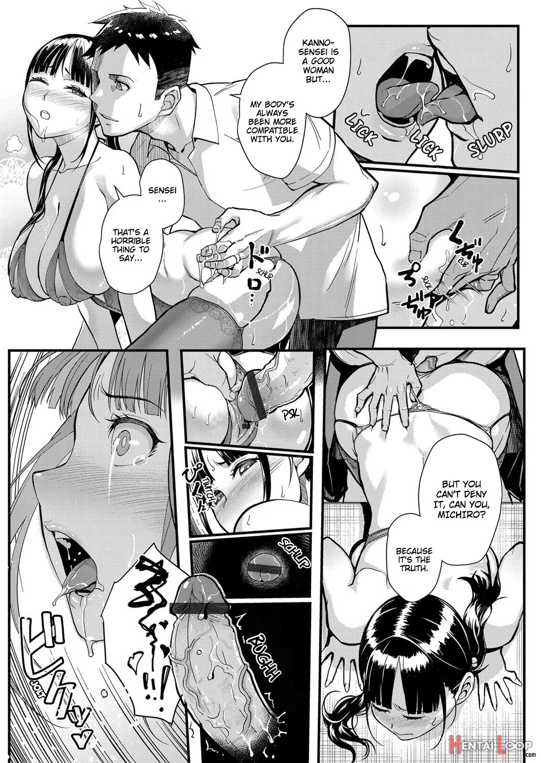 Juujun X Yokujou ~furinaite Wa Jibun No Kyonyuu Seito~ page 15