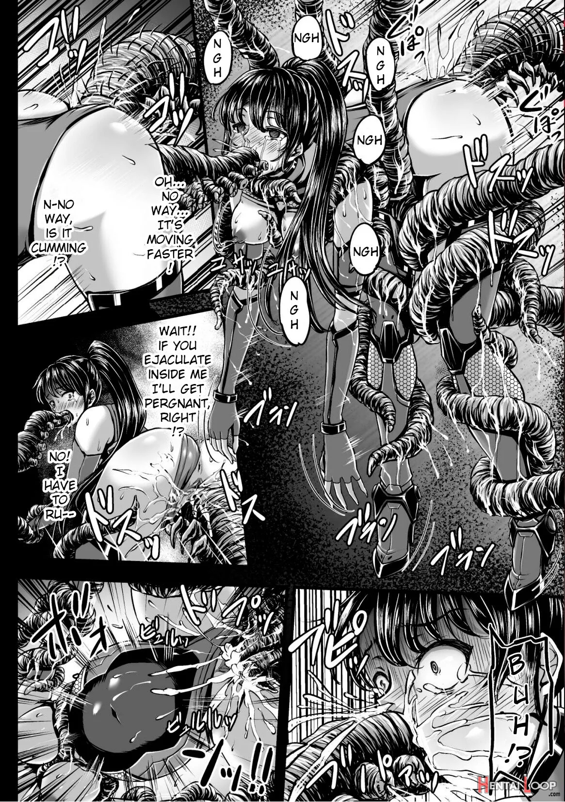 Kangoku Tentacle Battleship Episode 1 - Decensored page 20