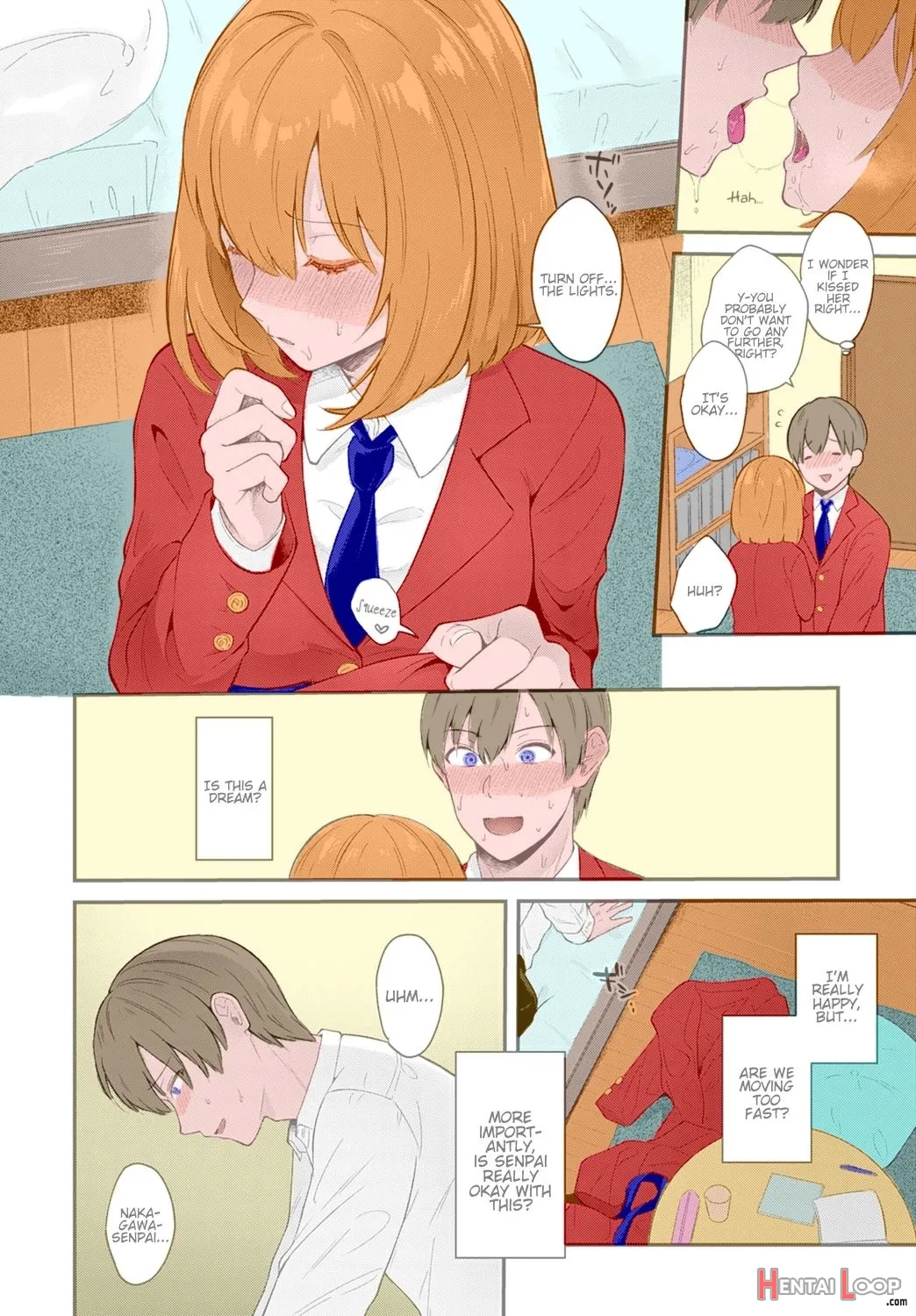 Kanojo Face Ch. 1 - Colorized page 8