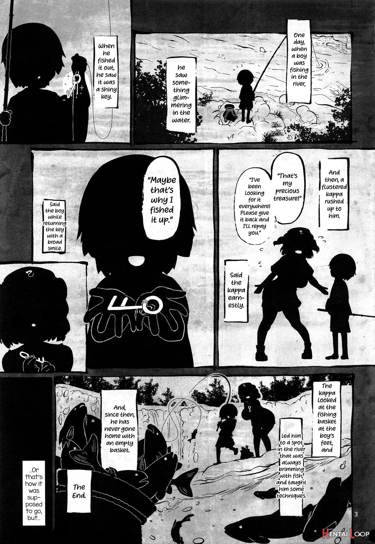 Kappa Ni Toritsukareta Shounen No Ohanashi. page 2