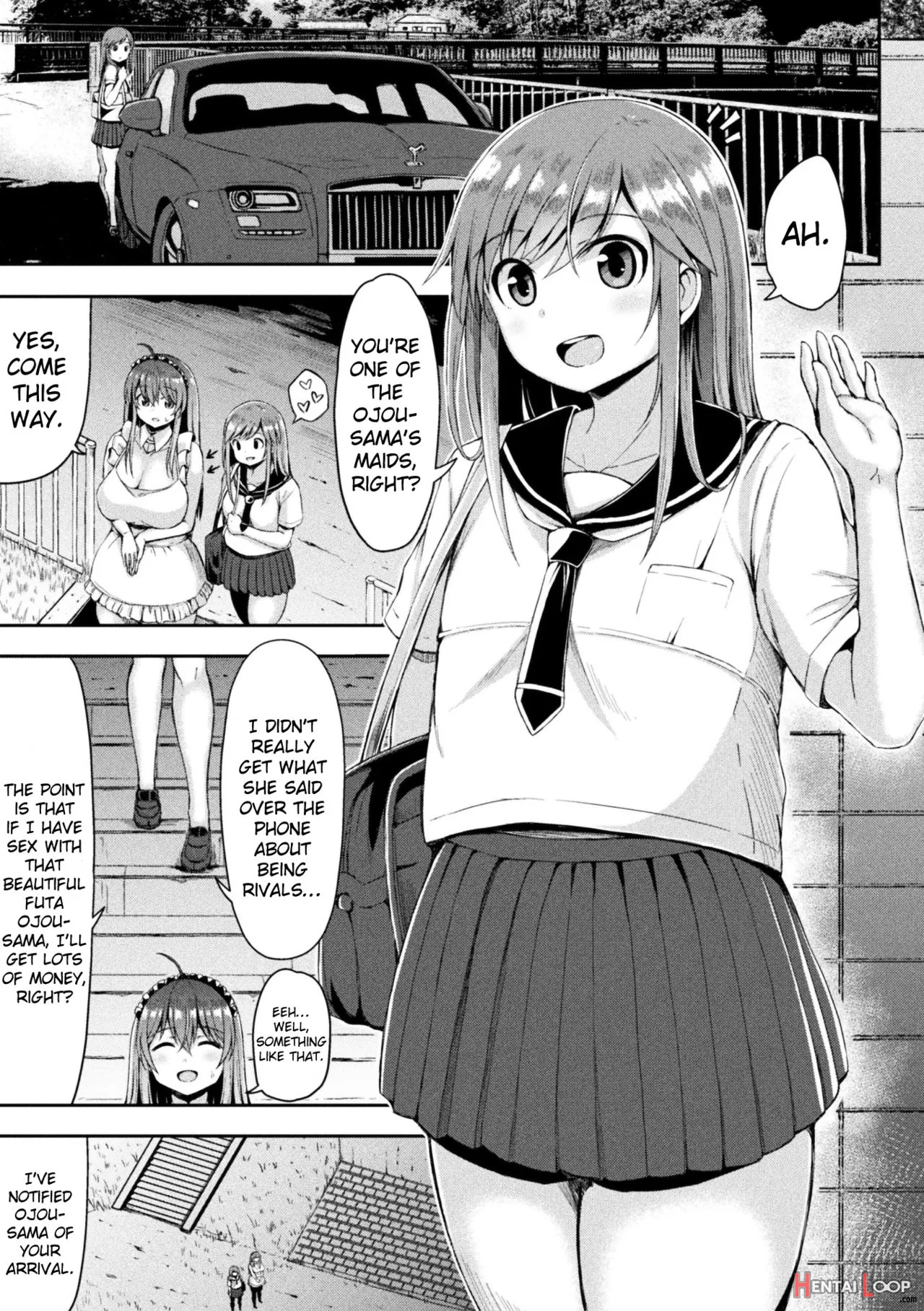 Kawaii Ano Ko Wa Futanari-kei Nikushoku Joshi Saishuuwa page 2