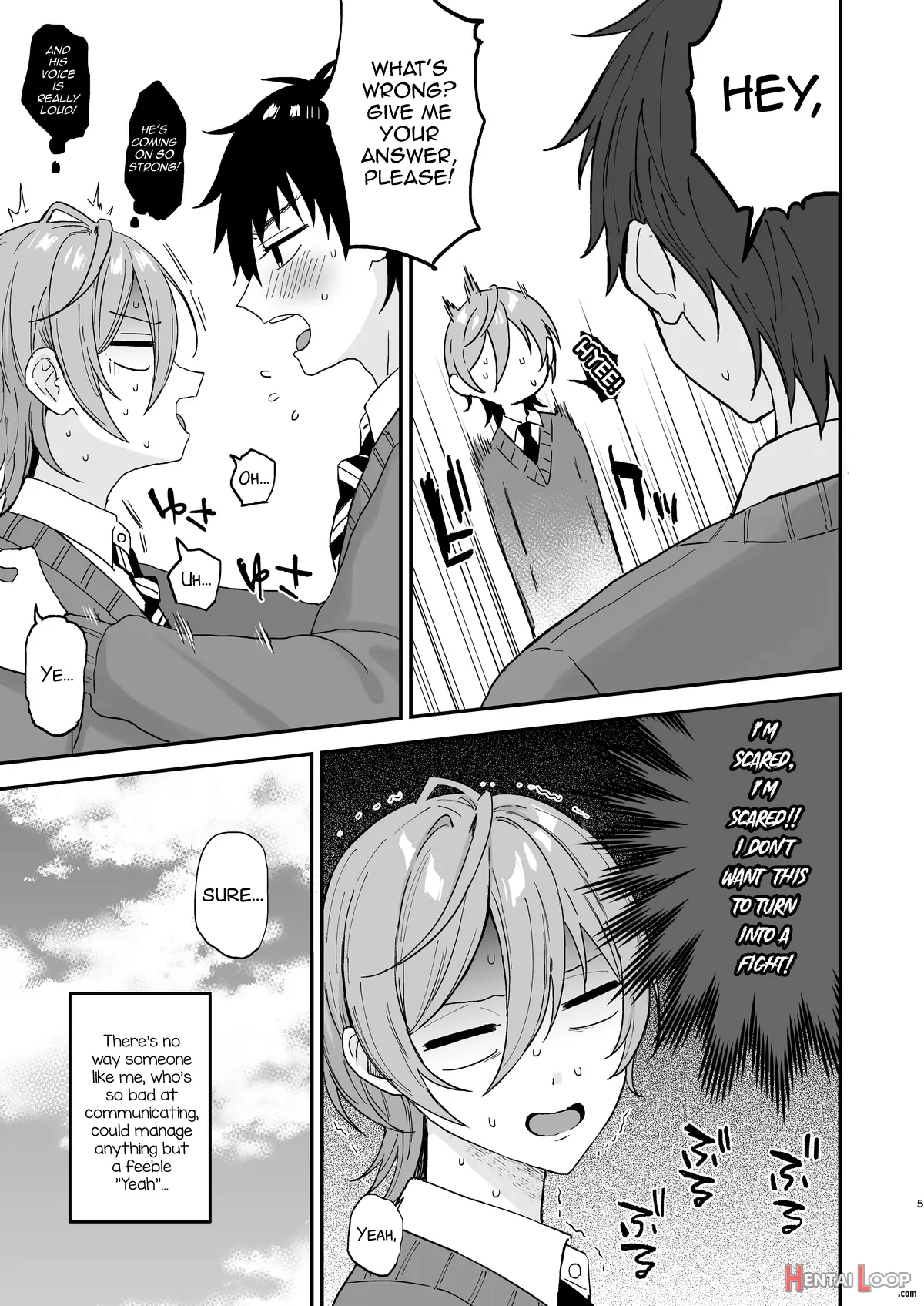 Kawaii Ni Yowai Inkya Danshi Ga Mesu Ochi Suru Made Zenpen page 4