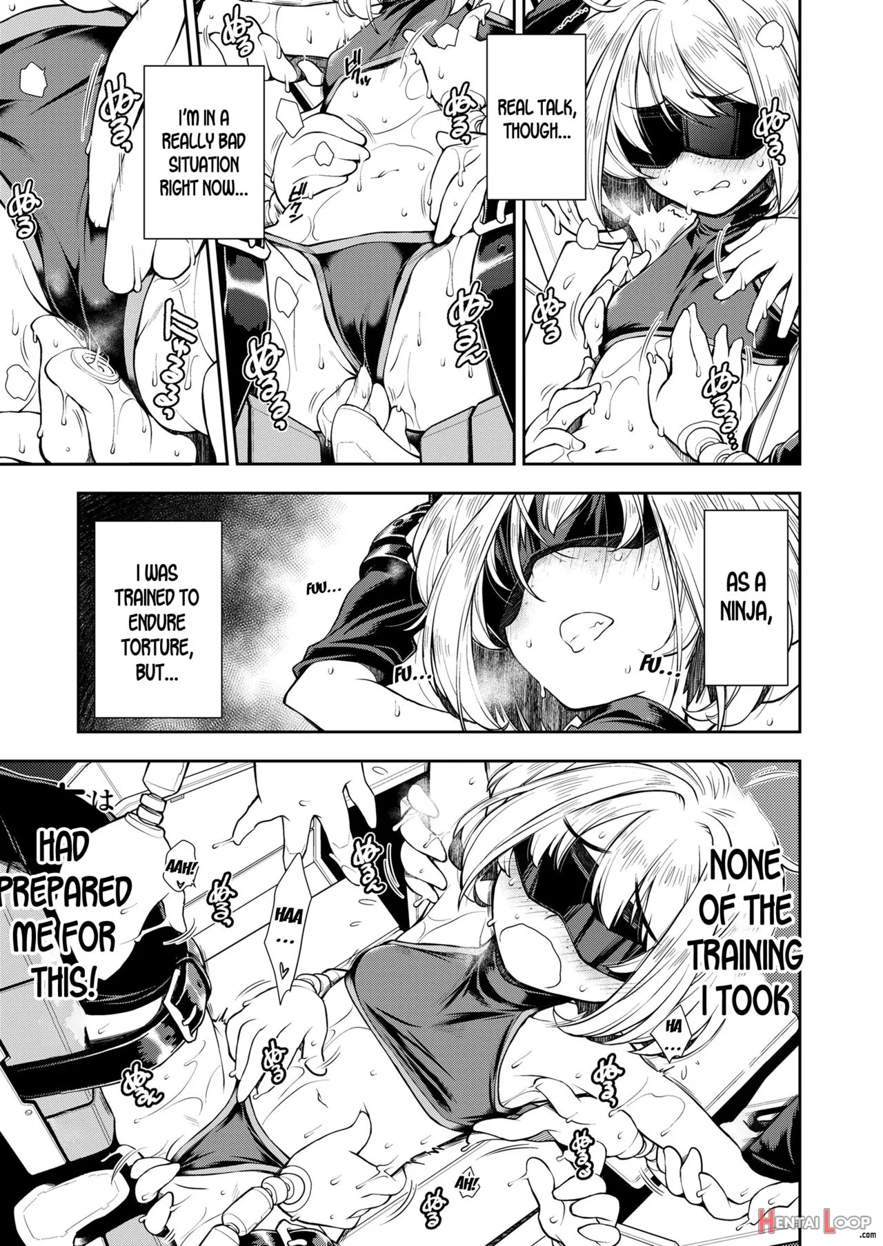 Kinpatsu Loli Ninja Wa Kairaku Goumon Machine Ni Teikou Dekienai page 3