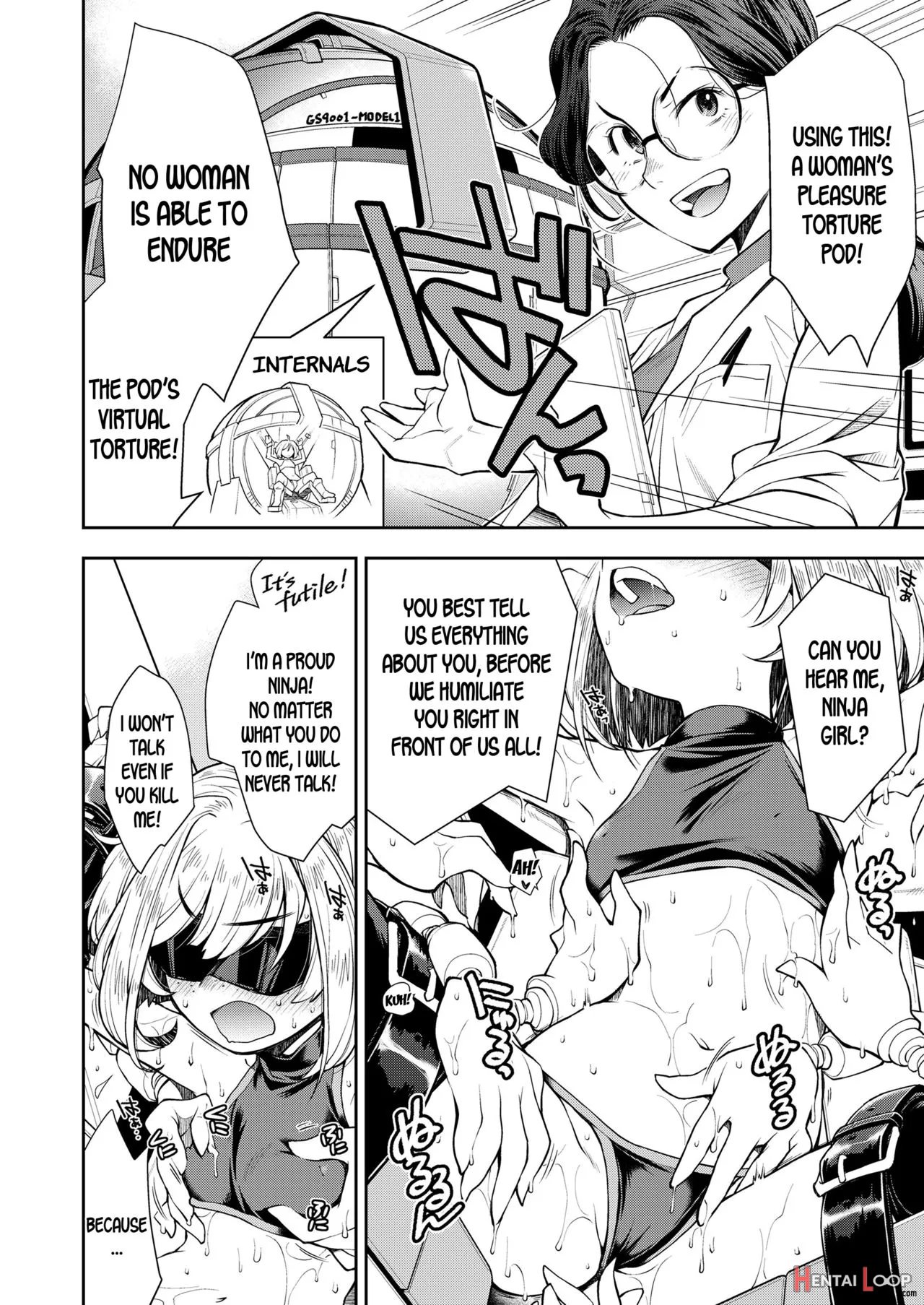 Kinpatsu Loli Ninja Wa Kairaku Goumon Machine Ni Teikou Dekienai page 6