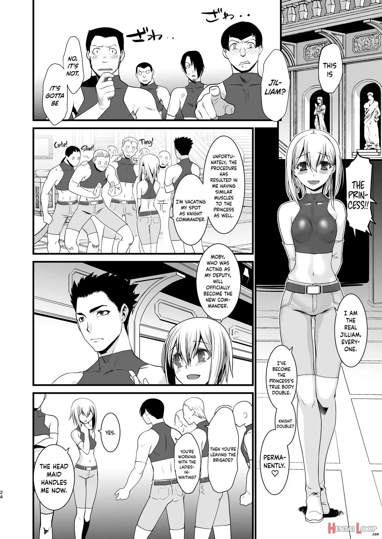 Kishi Danchou Jininsu - Nyoshin Henka Ni Kusshita Kishi Ch. 3 page 23