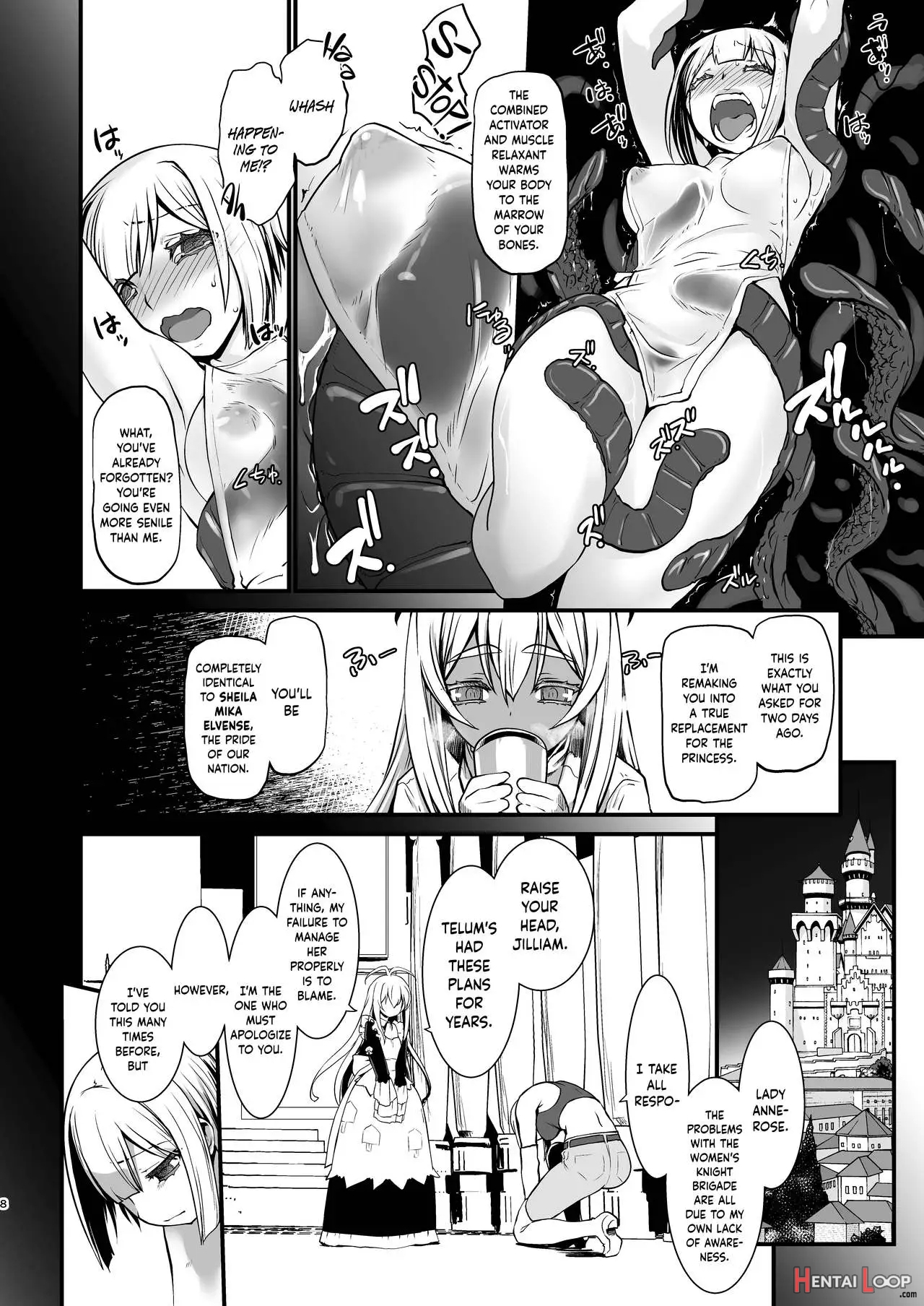 Kishi Danchou Jininsu - Nyoshin Henka Ni Kusshita Kishi Ch. 3 page 7