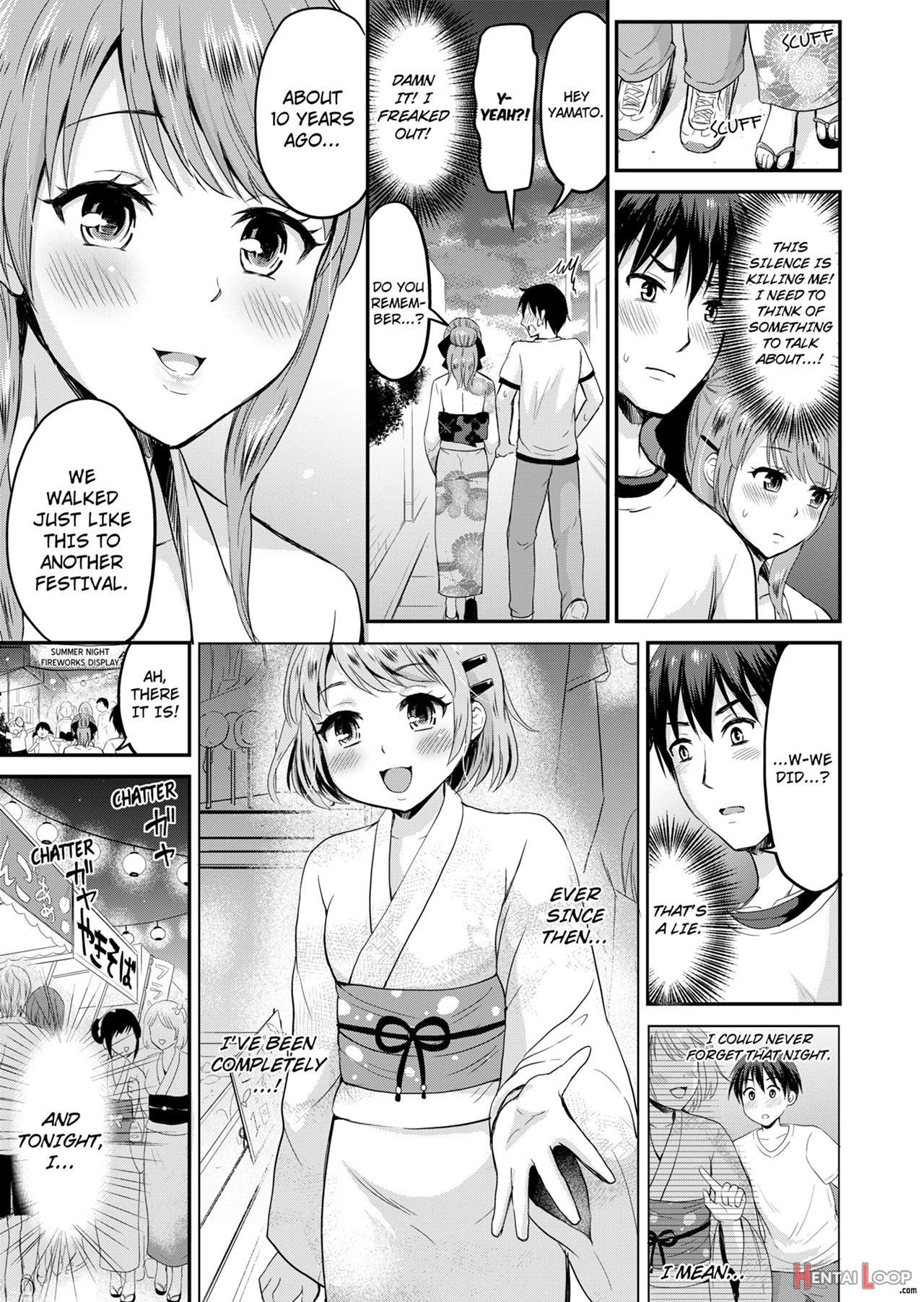 Koibito No Furi Shite Tara, Iki Goe Ga…. Yukata Sugata No Kyonyuu Oneesan Ni, Tamarazu Sounyuu 1 page 6