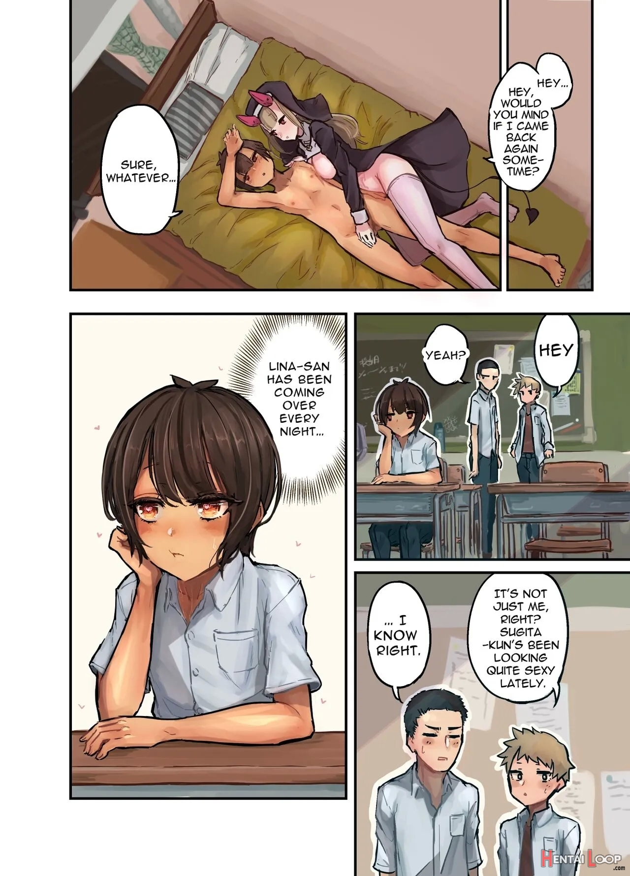 Konban Wa Sister Succubus - Evening. Sister Succubus. page 15