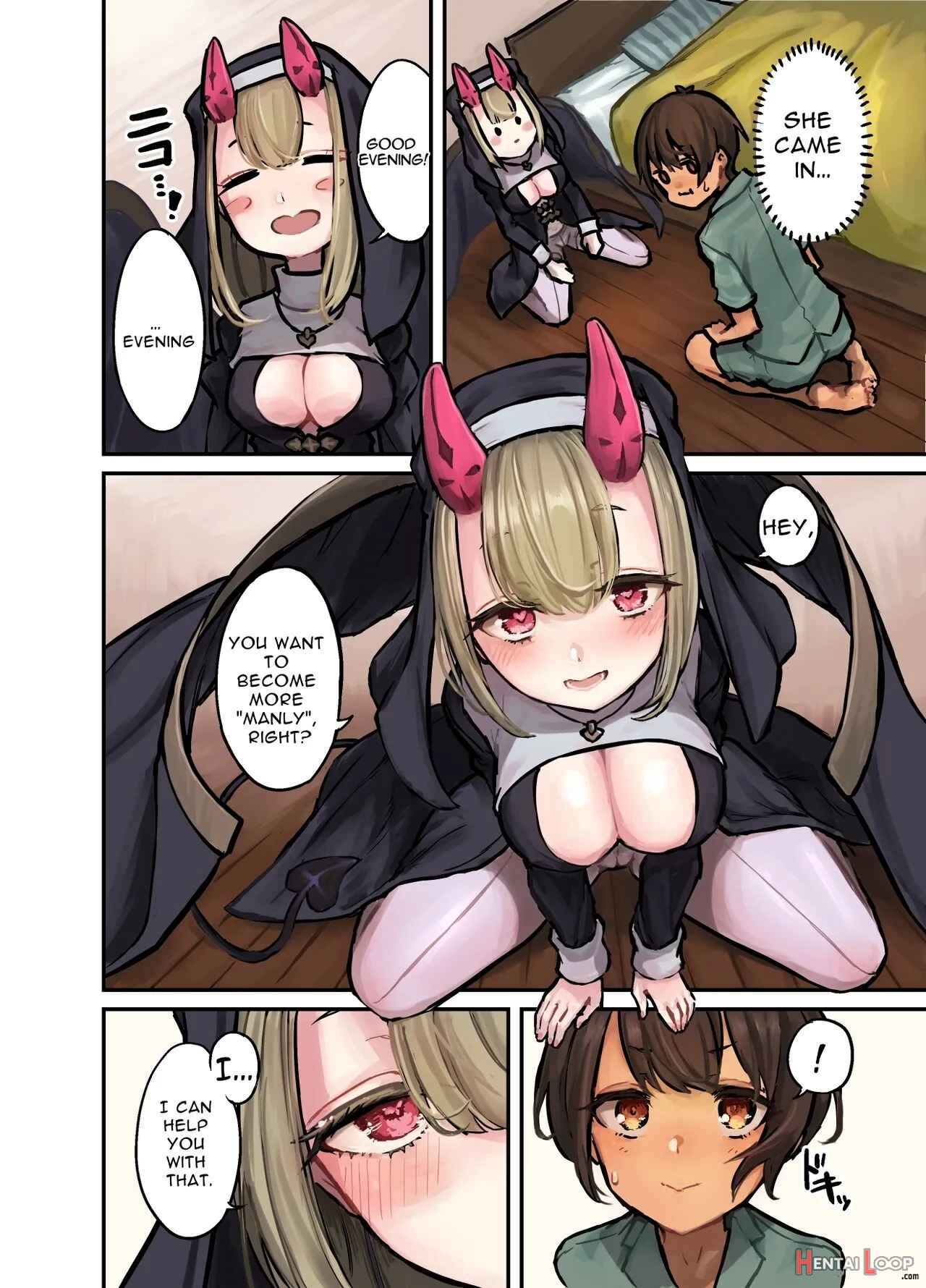 Konban Wa Sister Succubus - Evening. Sister Succubus. page 3