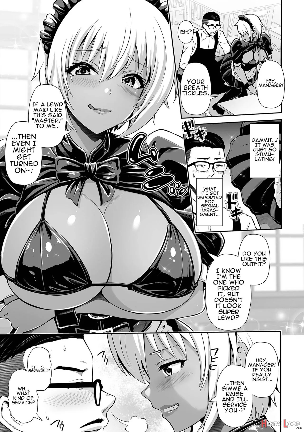 Kuro Gyaru Maid Ga Gohoshi Shichau Zo ♪ page 5