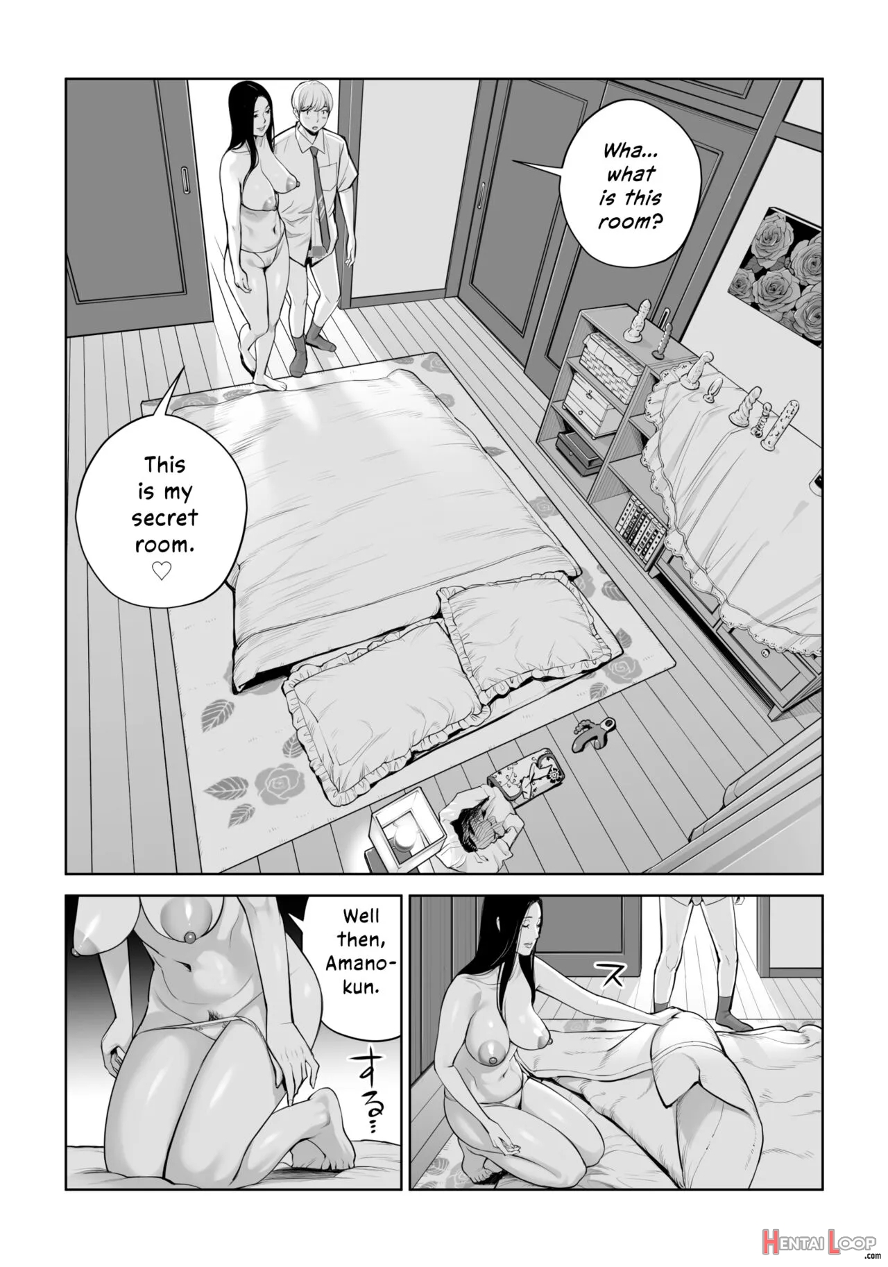 Kurokami Onna No Fudeoroshi ~himitsu No Heya De Nakadashi Sasete Ageru Wa~ page 52