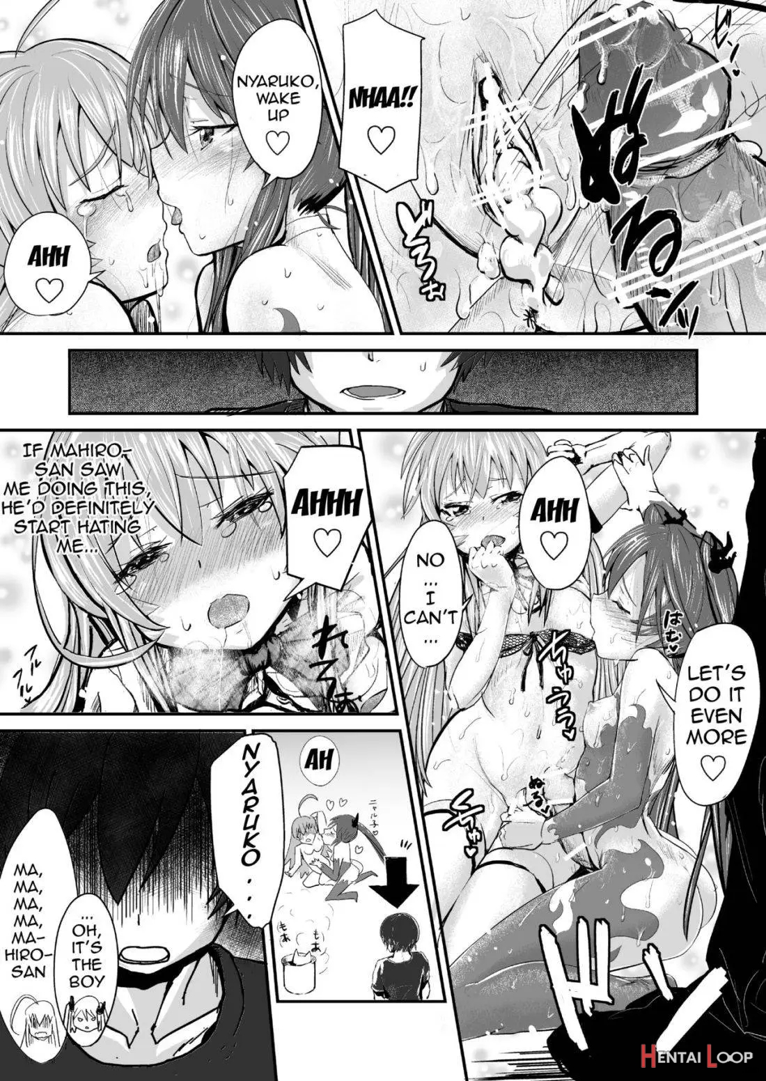 Kuuko To Mahiro-san Ni Ippai Ecchi Na Koto O Sarechatta Node Sono Ichibushijuu O Mitekudasai page 18