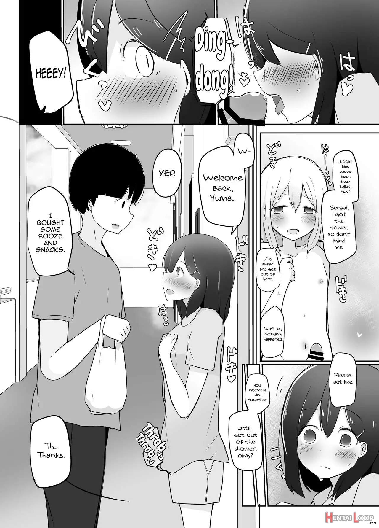 Kyokon Otokonoko Ni Kanojo Ga Netorarete Jibun Mo Okasareta Hanashi. page 9