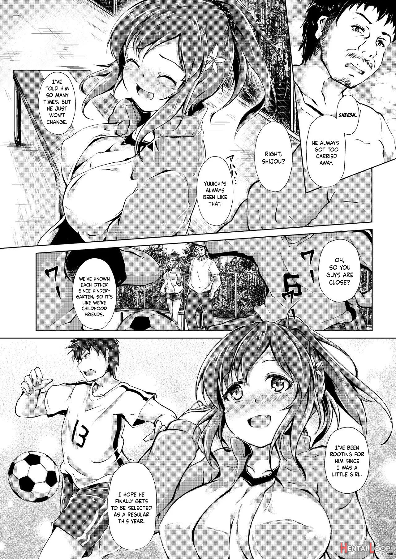 Kyonyuu Manager Ga Chuunen Komon Ni Chin Make Suru Made ~bouchin Vs Cho Roman Sparta Seishidou~ page 3