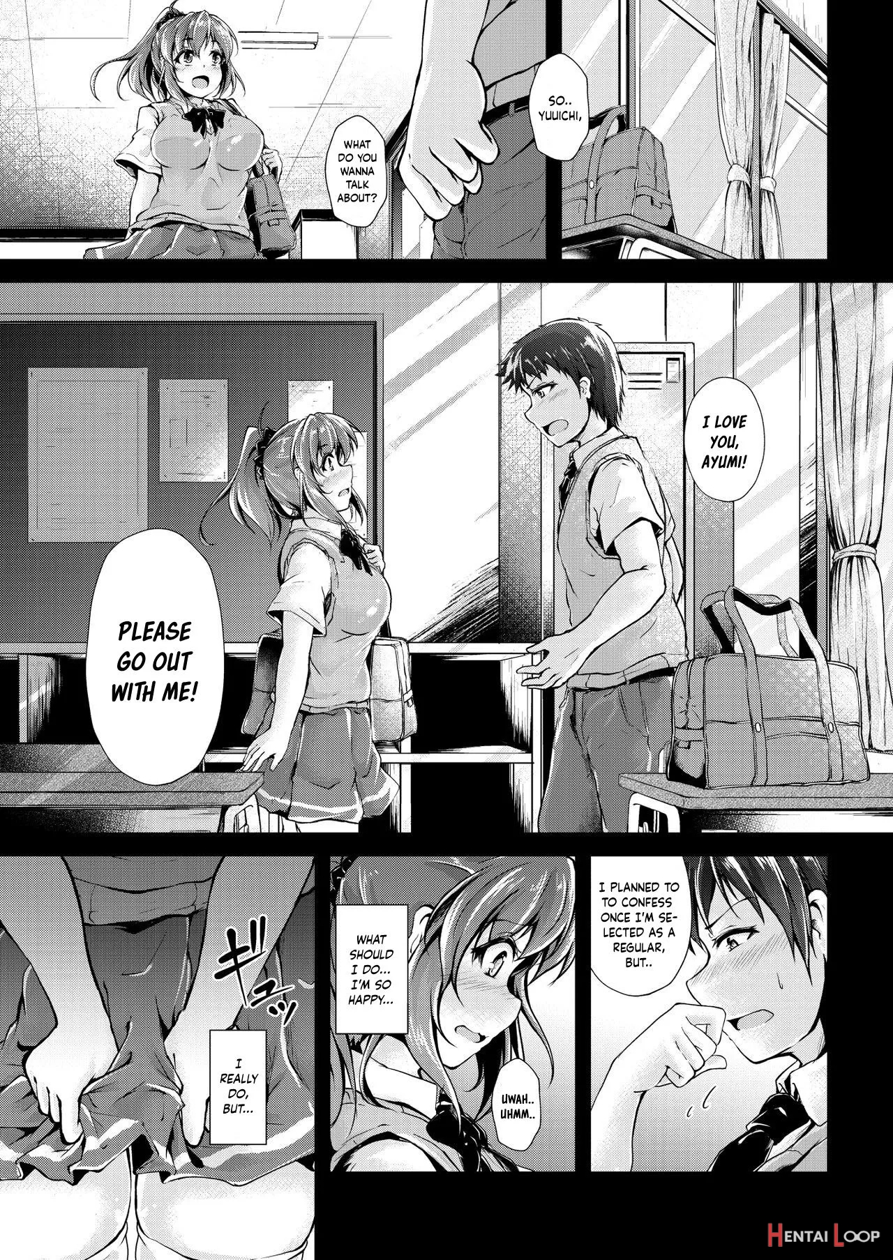 Kyonyuu Manager Ga Chuunen Komon Ni Chin Make Suru Made ~bouchin Vs Cho Roman Sparta Seishidou~ page 50