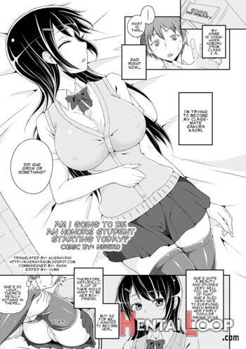 Kyou Kara Yuutousei page 1