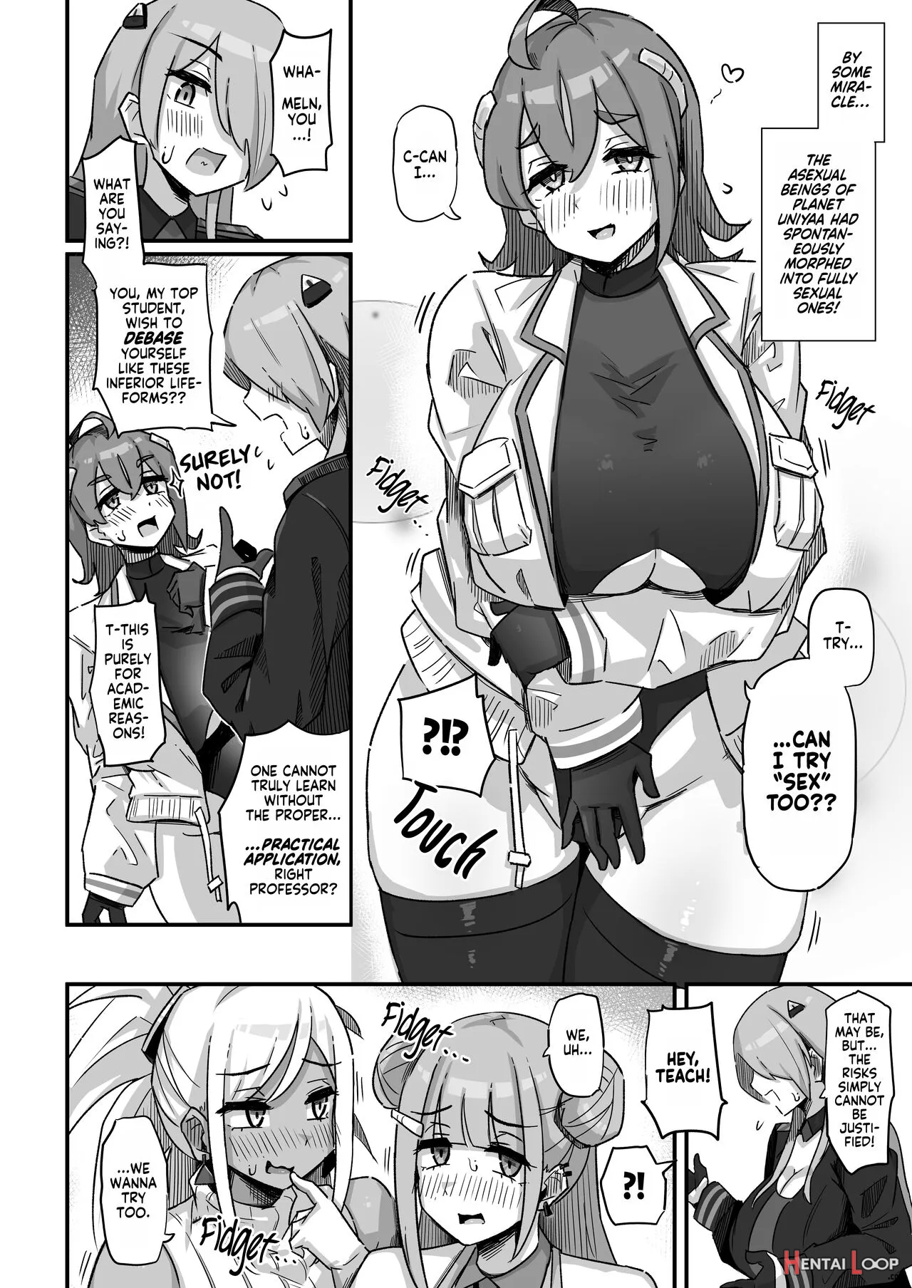 Kyou No Jugyou Wa, Chikyuujin No Hanshoku Katsudou No Kansatsu Desu page 27