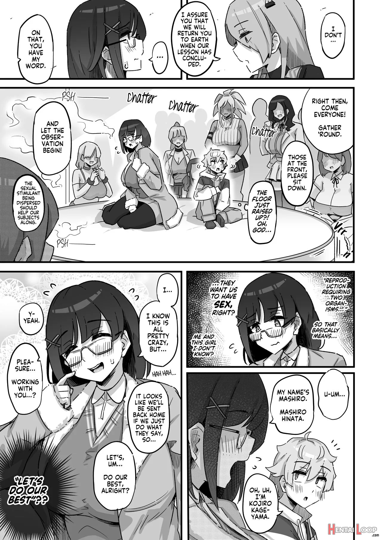 Kyou No Jugyou Wa, Chikyuujin No Hanshoku Katsudou No Kansatsu Desu page 8