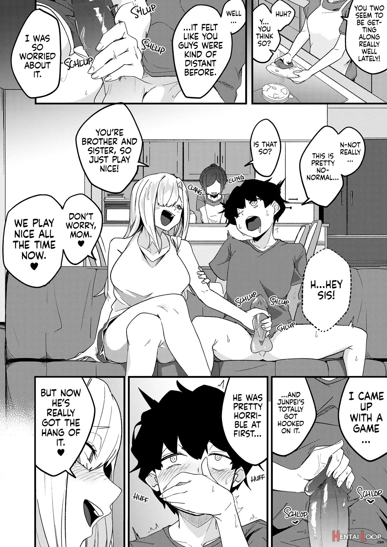 Kyoudai Matching ~oya Ni Naisho De Gachihame Koubi Seikatsu~ - Decensored page 33