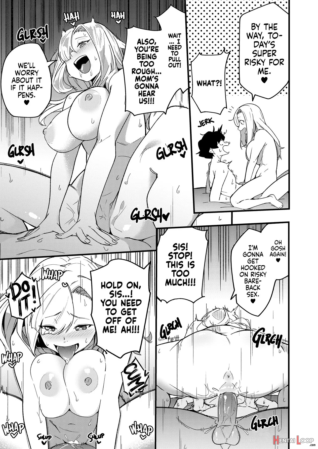 Kyoudai Matching ~oya Ni Naisho De Gachihame Koubi Seikatsu~ - Decensored page 36