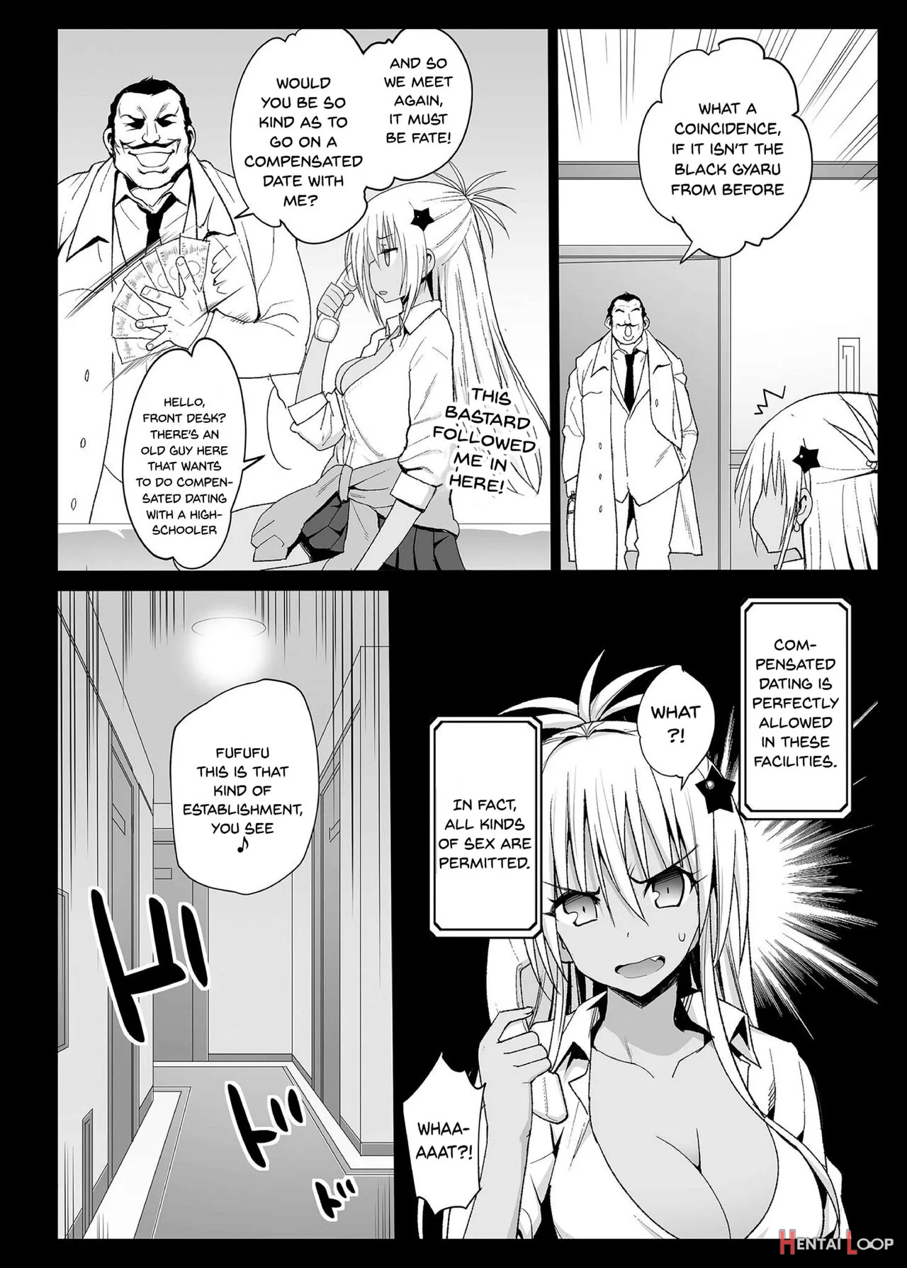 Kyousei Enkou ~kuro Gal Jk O Kane De Dakitai~ - Decensored page 5