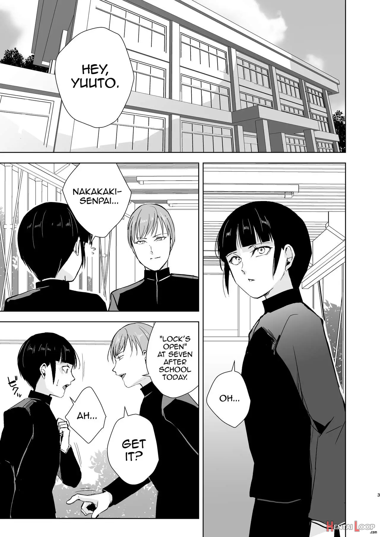 Kyuudou Danshi 5 ~bukatsu No Senpai Ni Hamerarete Papa Katsu Assen, Kanojo Mo Sutete Mesu Ni Ochichaimashita~ page 4