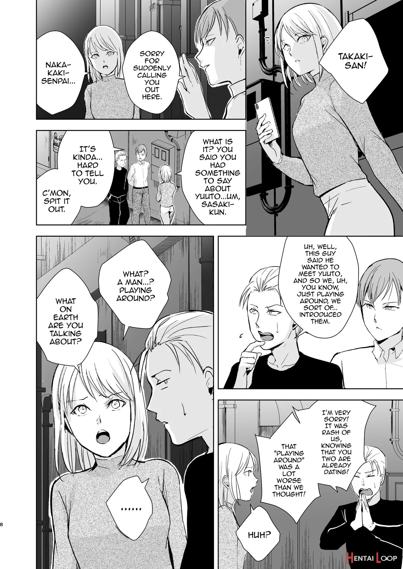 Kyuudou Danshi 5 ~bukatsu No Senpai Ni Hamerarete Papa Katsu Assen, Kanojo Mo Sutete Mesu Ni Ochichaimashita~ page 9