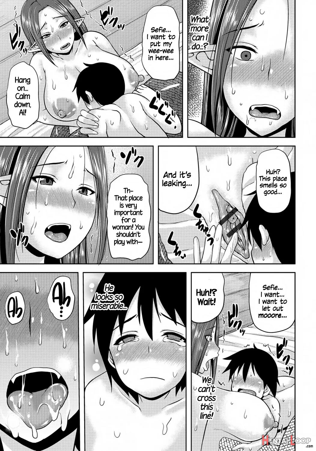 Lamia Onee-chan Ga Oshiete Ageru page 9