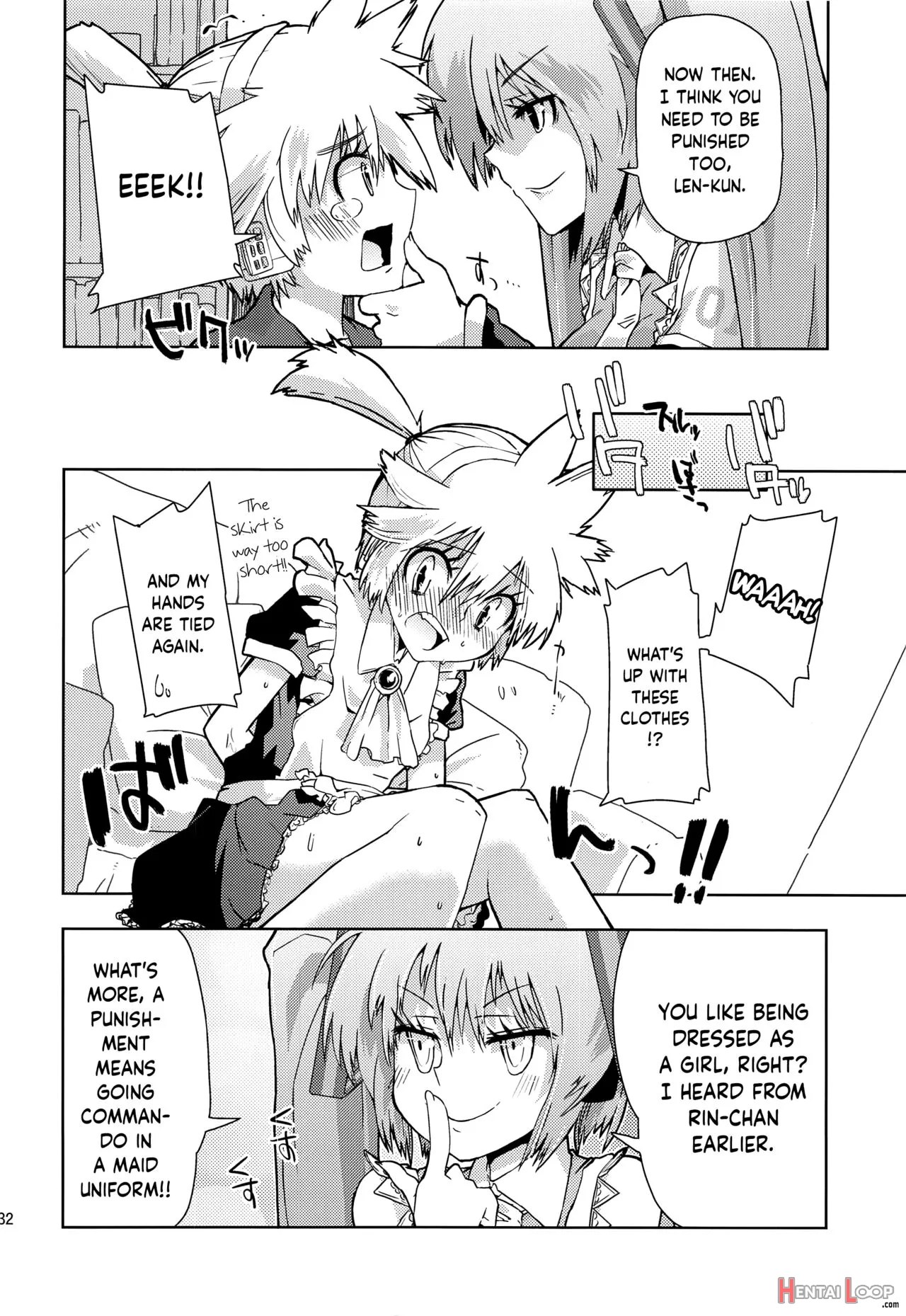 Len-kun Ni Tsui Ecchi Na Ijiwaru Shichau No Wa, Minna Len-kun Ga Da-isuki Dakara Dayo! page 31