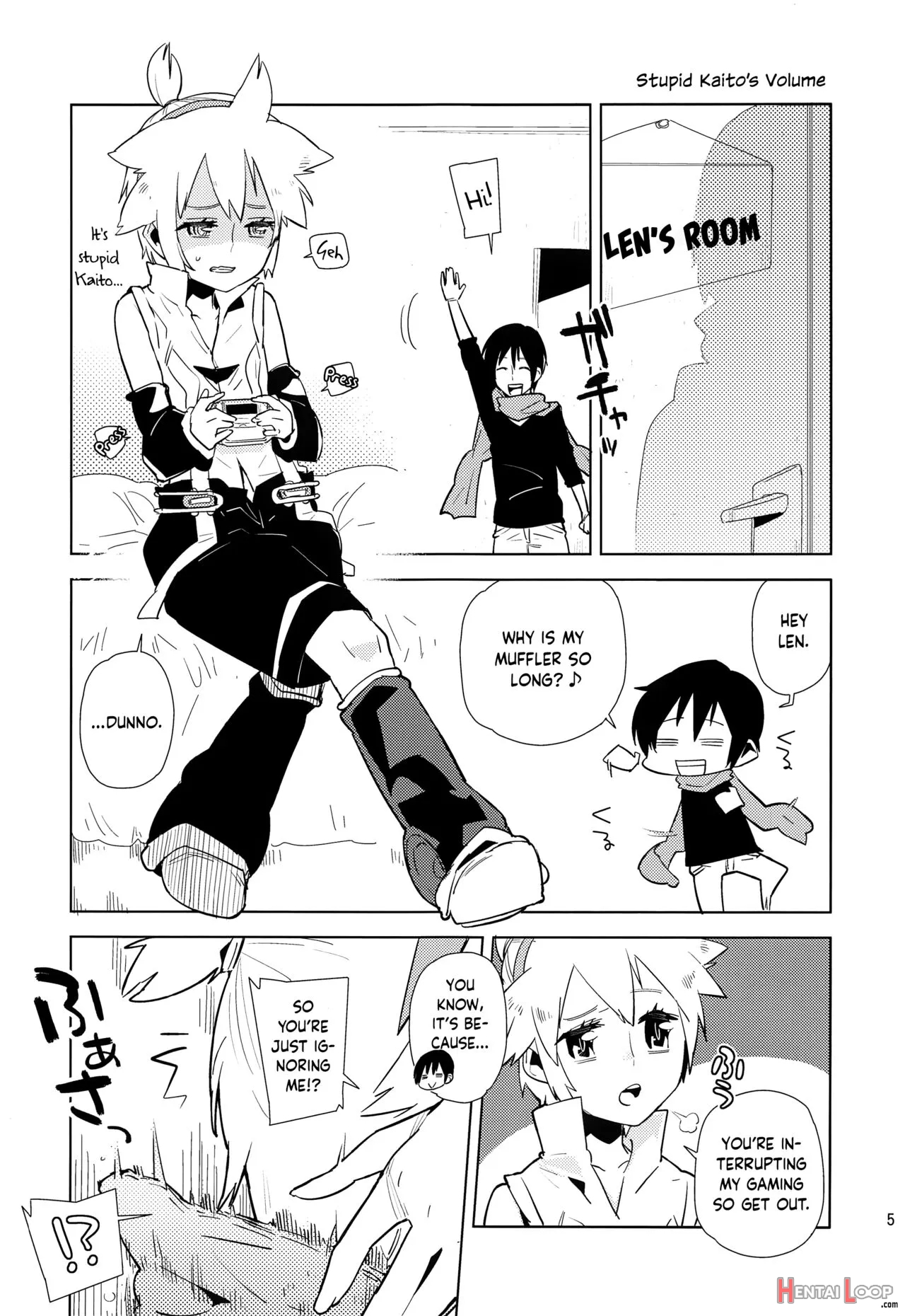 Len-kun Ni Tsui Ecchi Na Ijiwaru Shichau No Wa, Minna Len-kun Ga Da-isuki Dakara Dayo! page 4